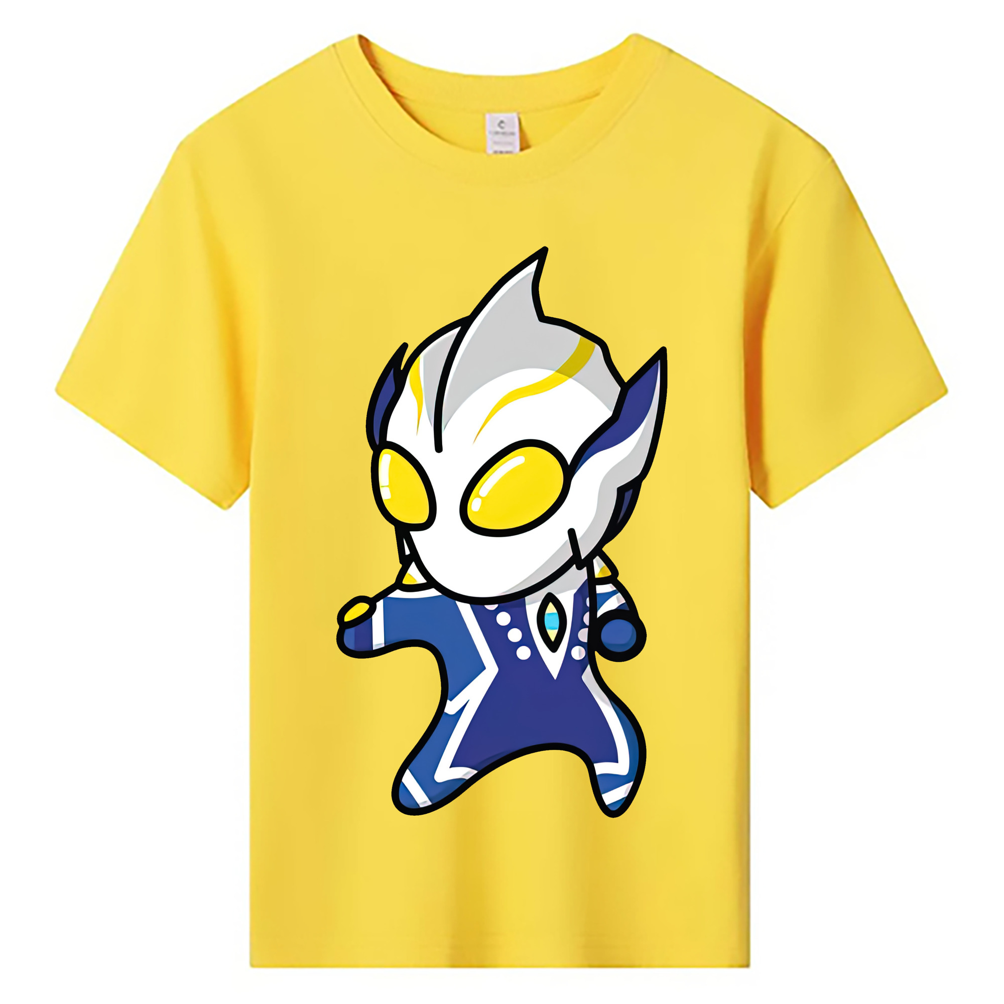 ウルトラマン Ultraman 綿100％キッズTシャツ（フロントプリント）