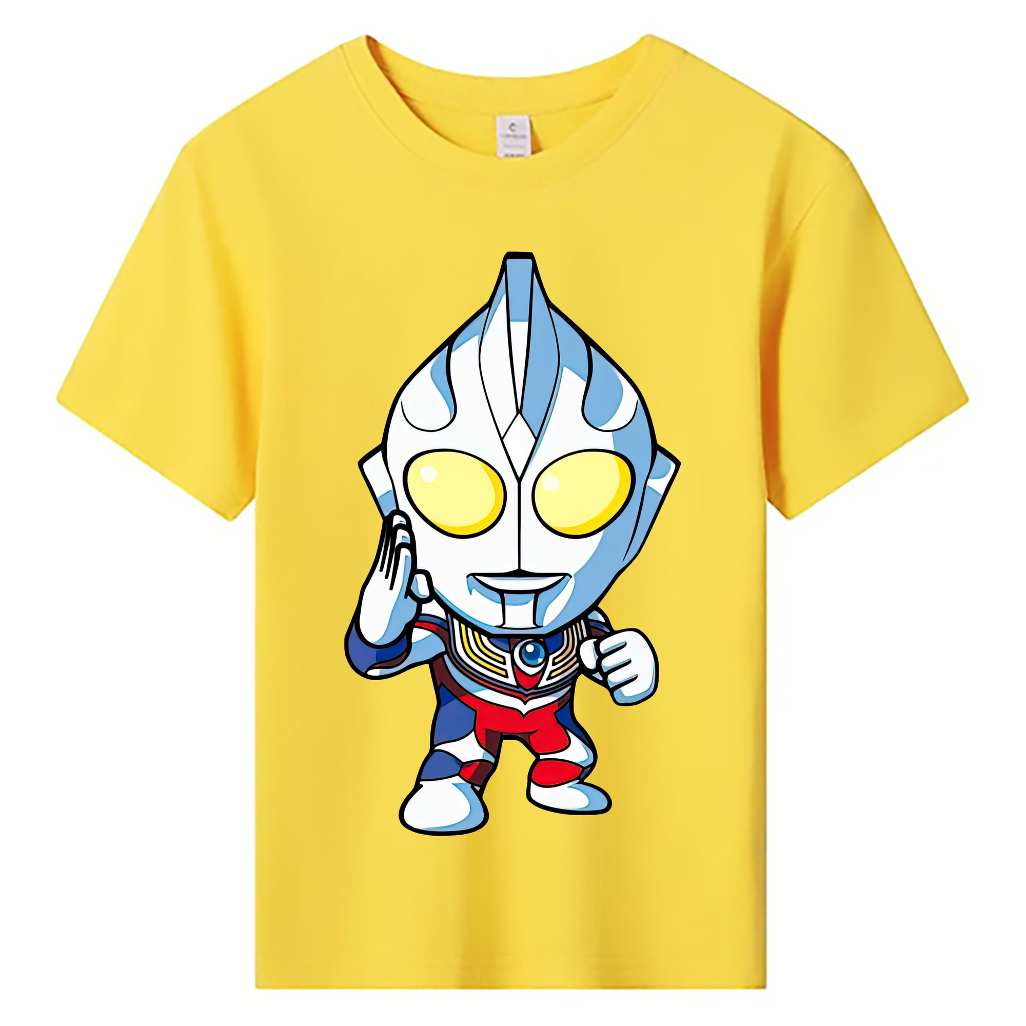 ウルトラマン Ultraman 綿100％キッズTシャツ（フロントプリント）