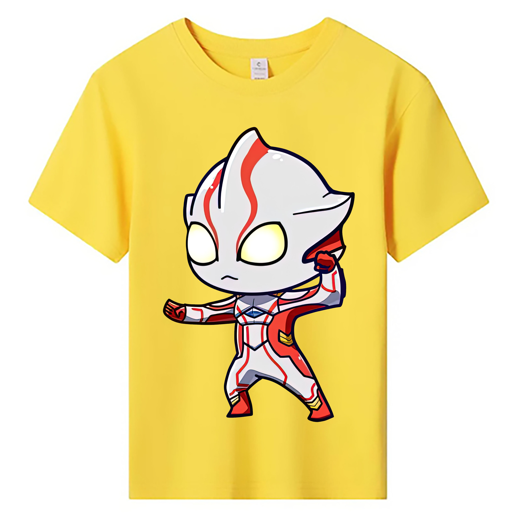ウルトラマン Ultraman 綿100％キッズTシャツ（フロントプリント）