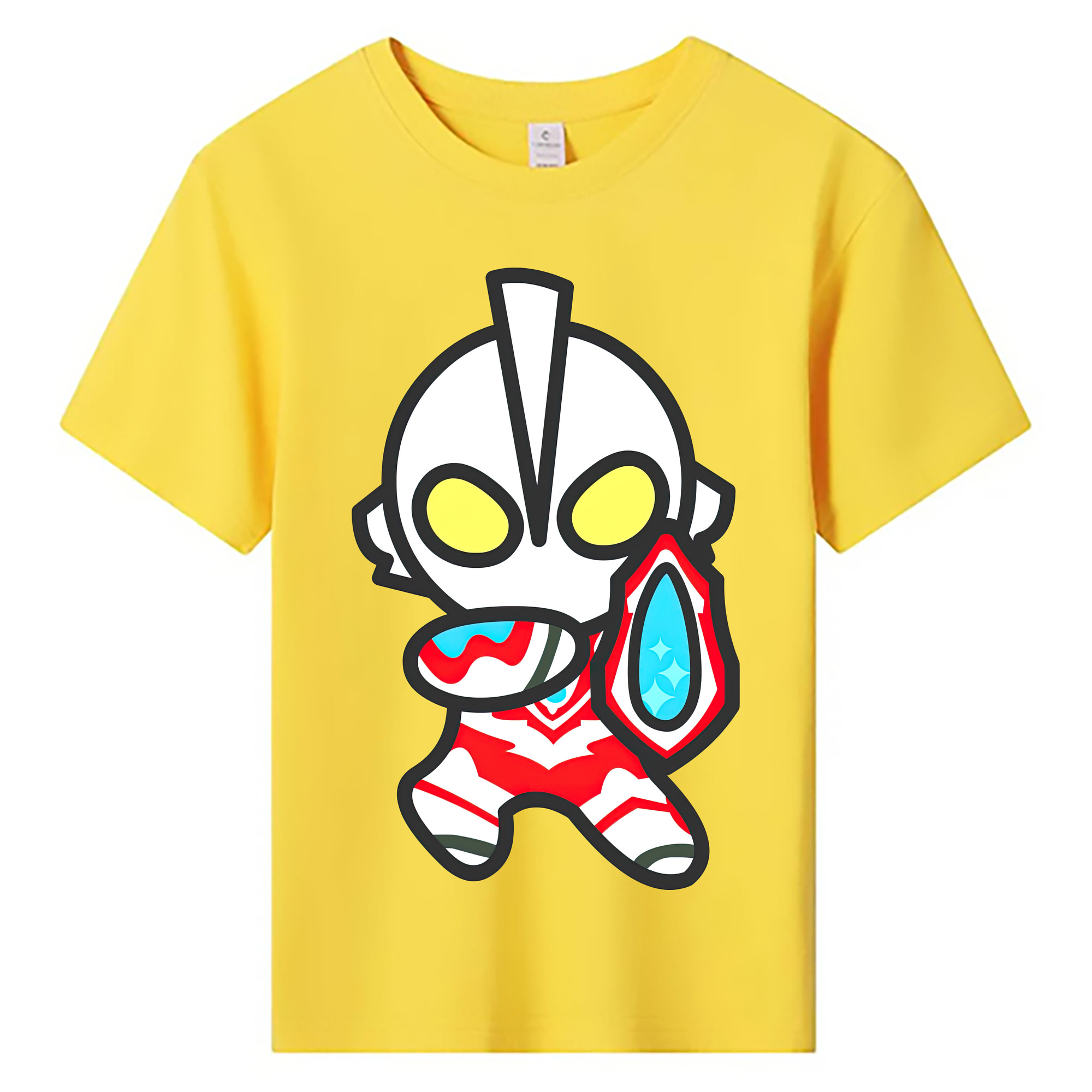 ウルトラマン Ultraman 綿100％キッズTシャツ（フロントプリント）