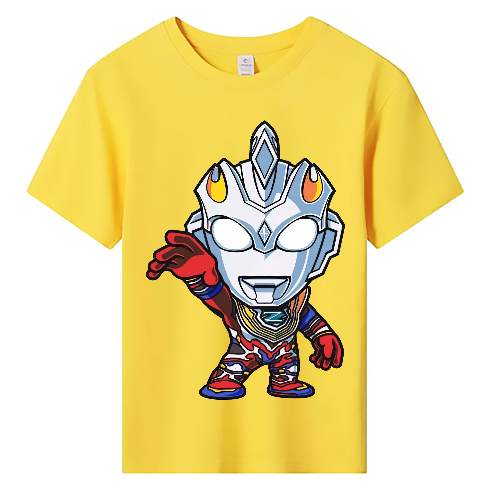 ウルトラマン Ultraman 綿100％キッズTシャツ（フロントプリント）