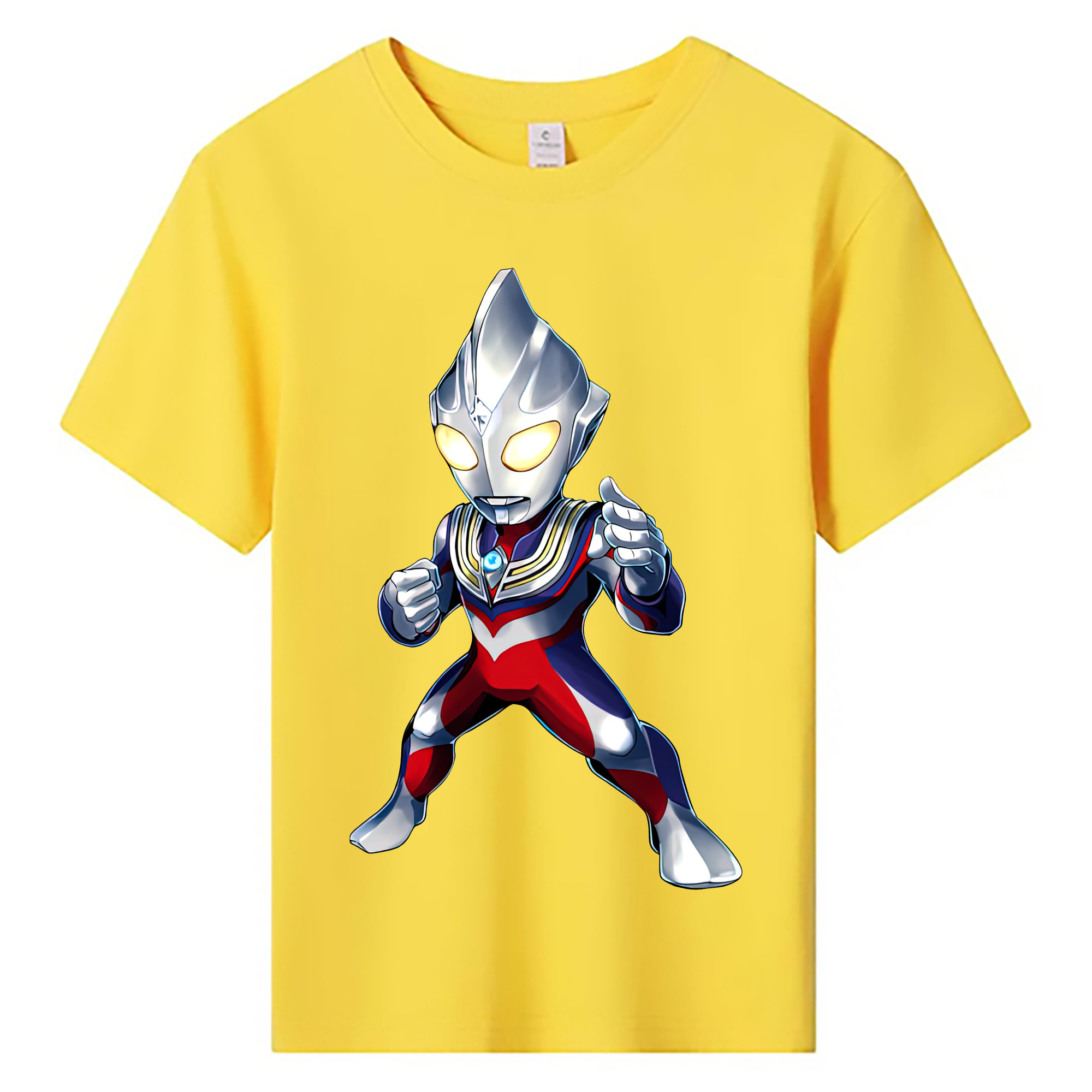 ウルトラマン Ultraman 綿100％キッズTシャツ（フロントプリント）