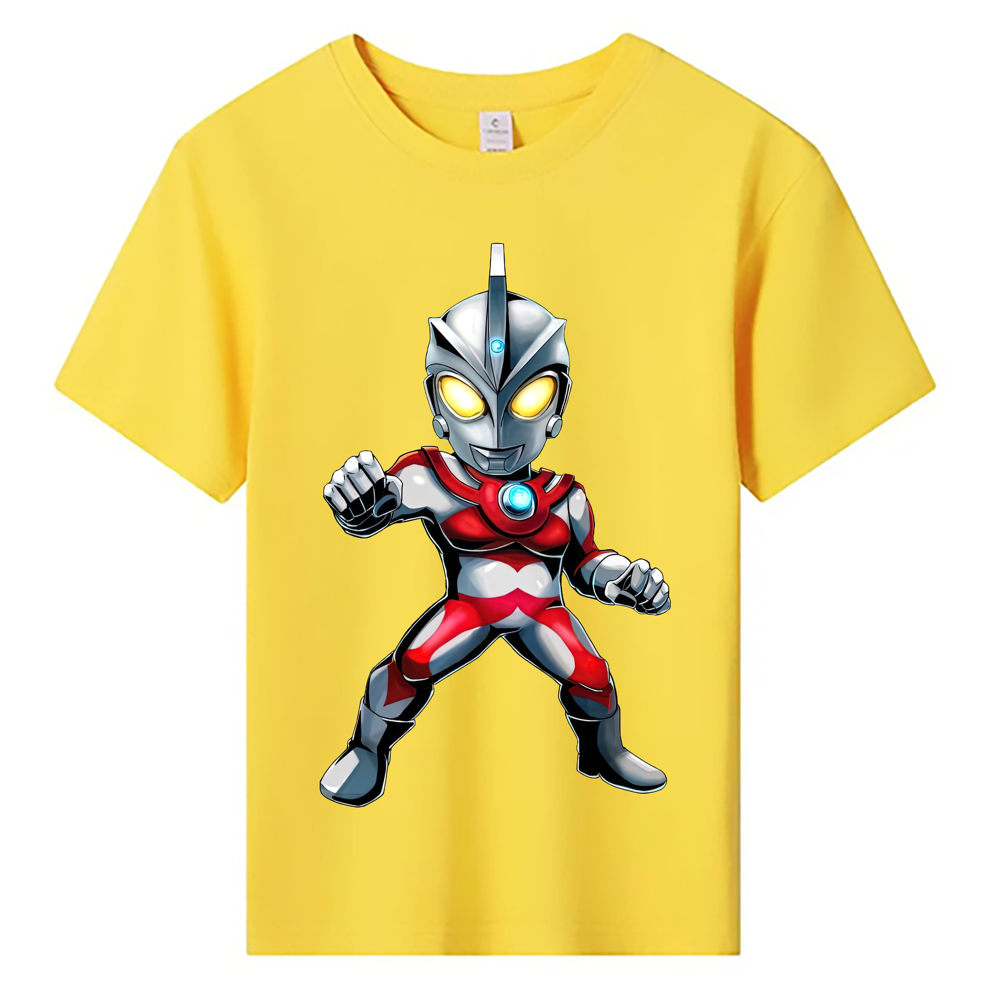 ウルトラマン Ultraman 綿100％キッズTシャツ（フロントプリント）