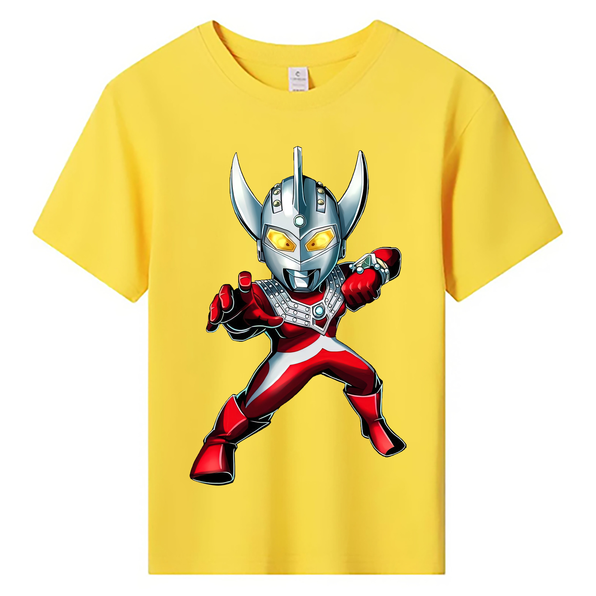 ウルトラマン Ultraman 綿100％キッズTシャツ（フロントプリント）