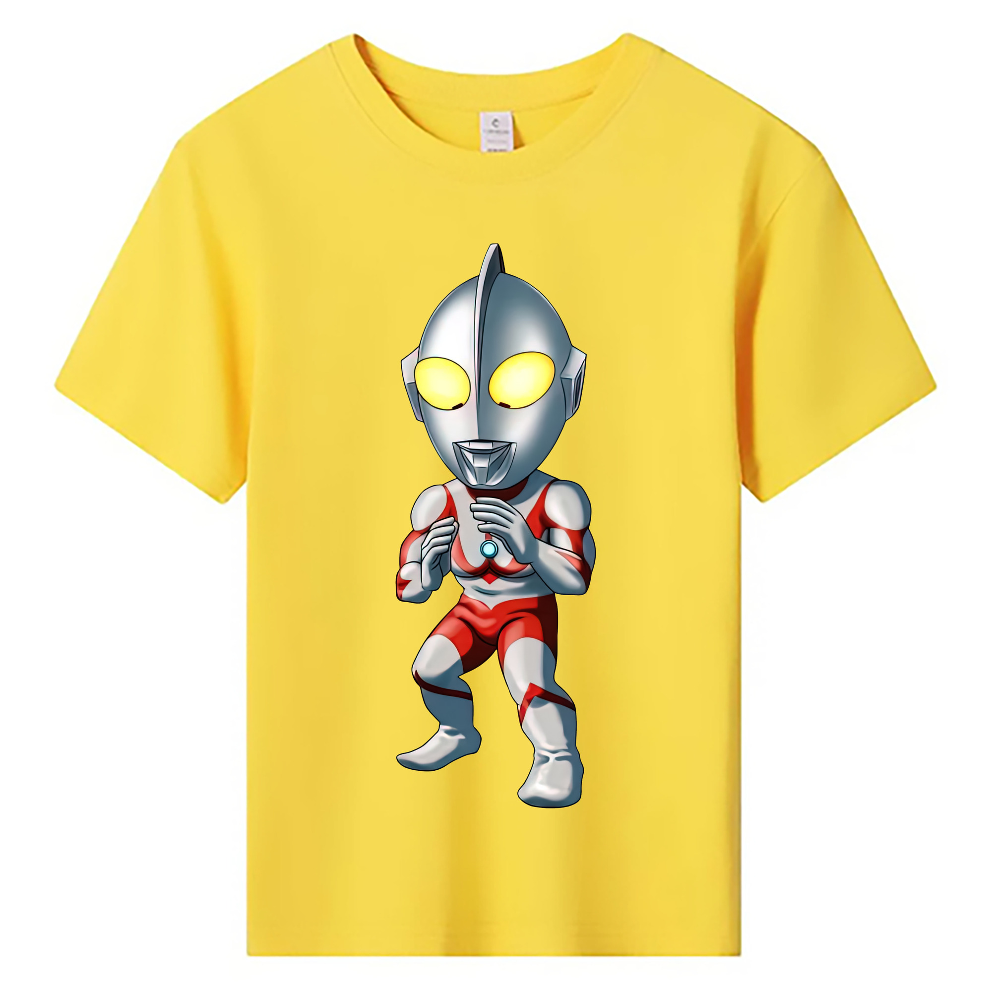 ウルトラマン Ultraman 綿100％キッズTシャツ（フロントプリント）