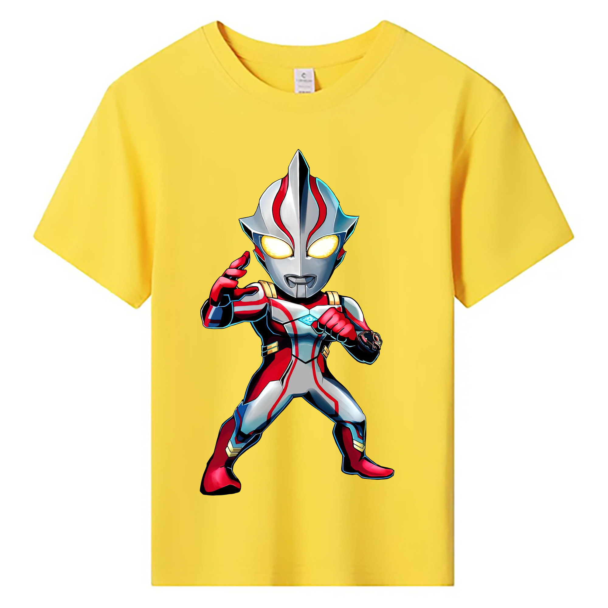 ウルトラマン Ultraman 綿100％キッズTシャツ（フロントプリント）