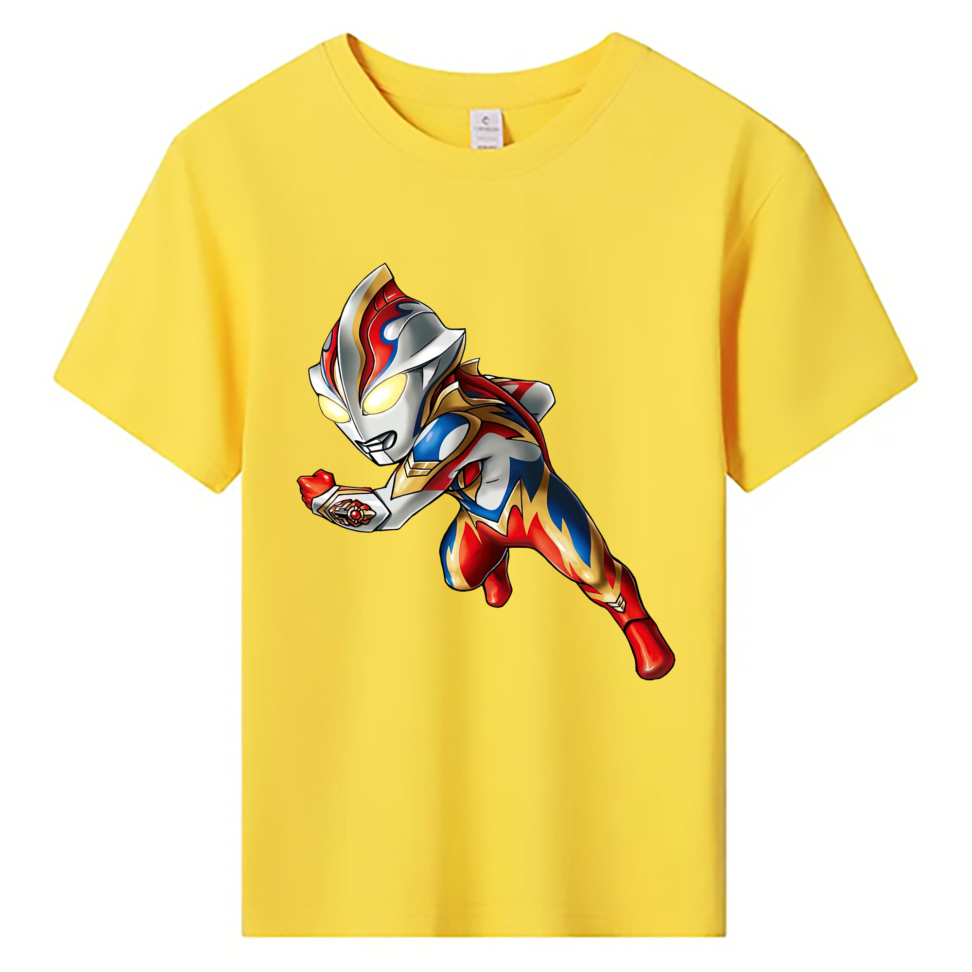 ウルトラマン Ultraman 綿100％キッズTシャツ（フロントプリント）