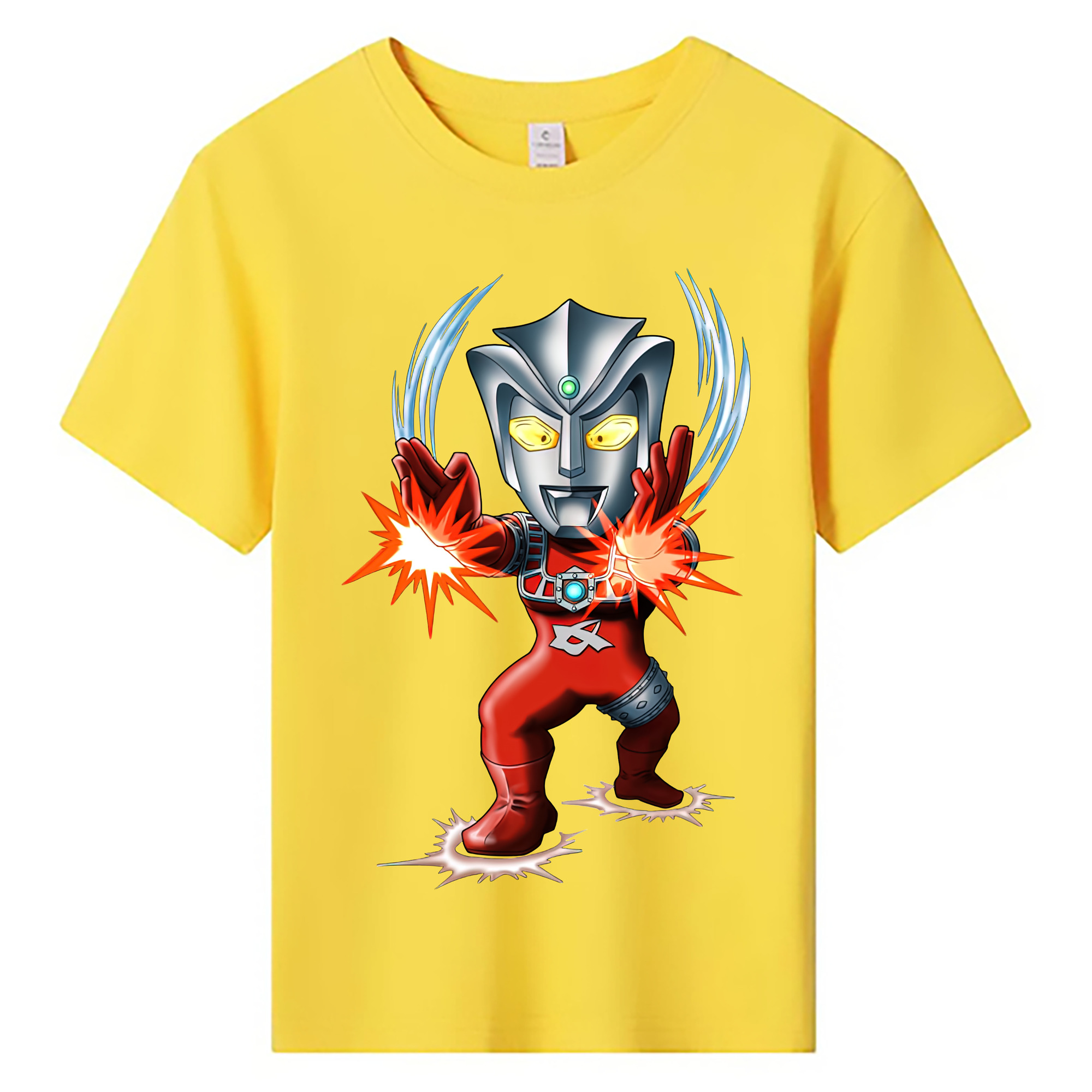 ウルトラマン Ultraman 綿100％キッズTシャツ（フロントプリント）