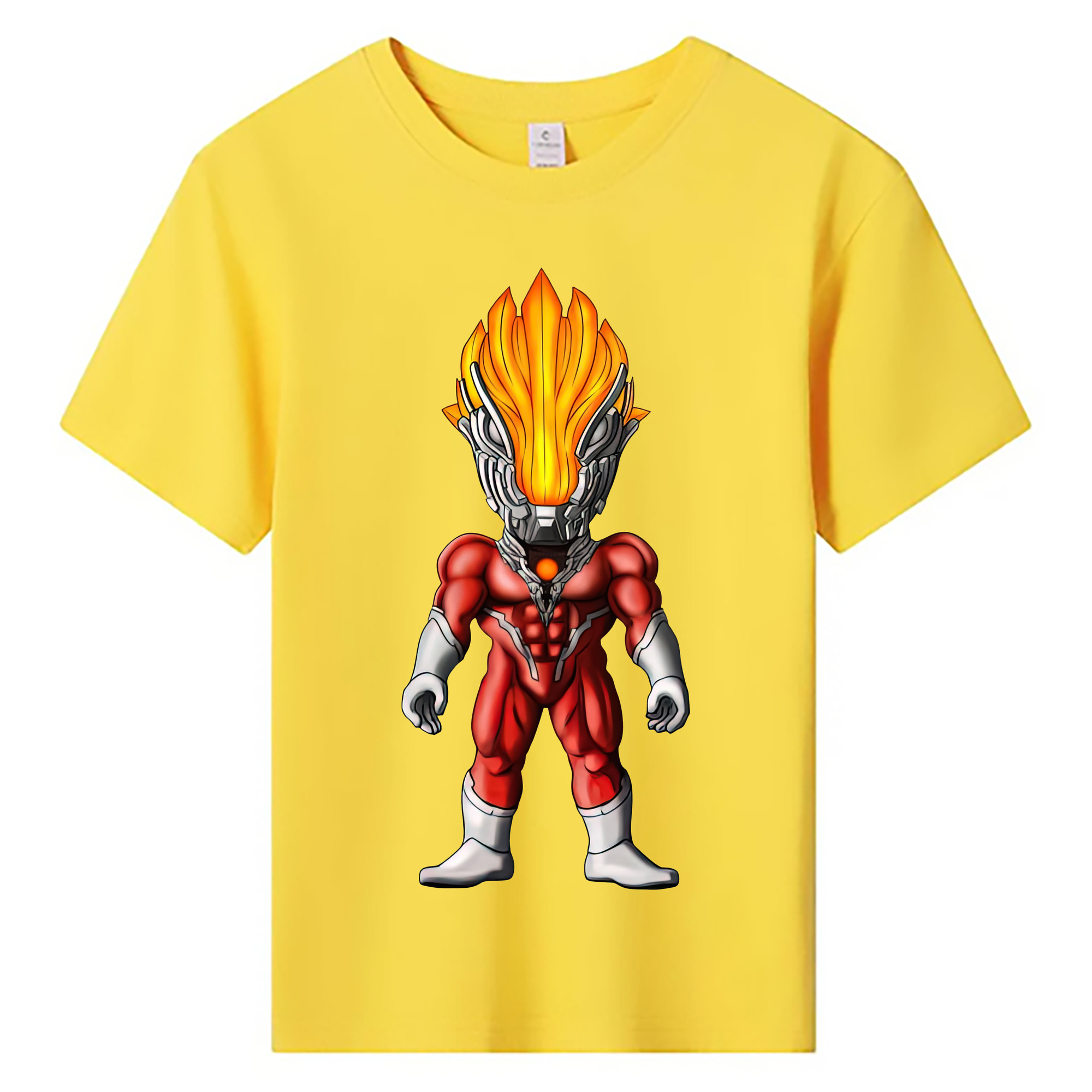 ウルトラマン Ultraman 綿100％キッズTシャツ（フロントプリント）