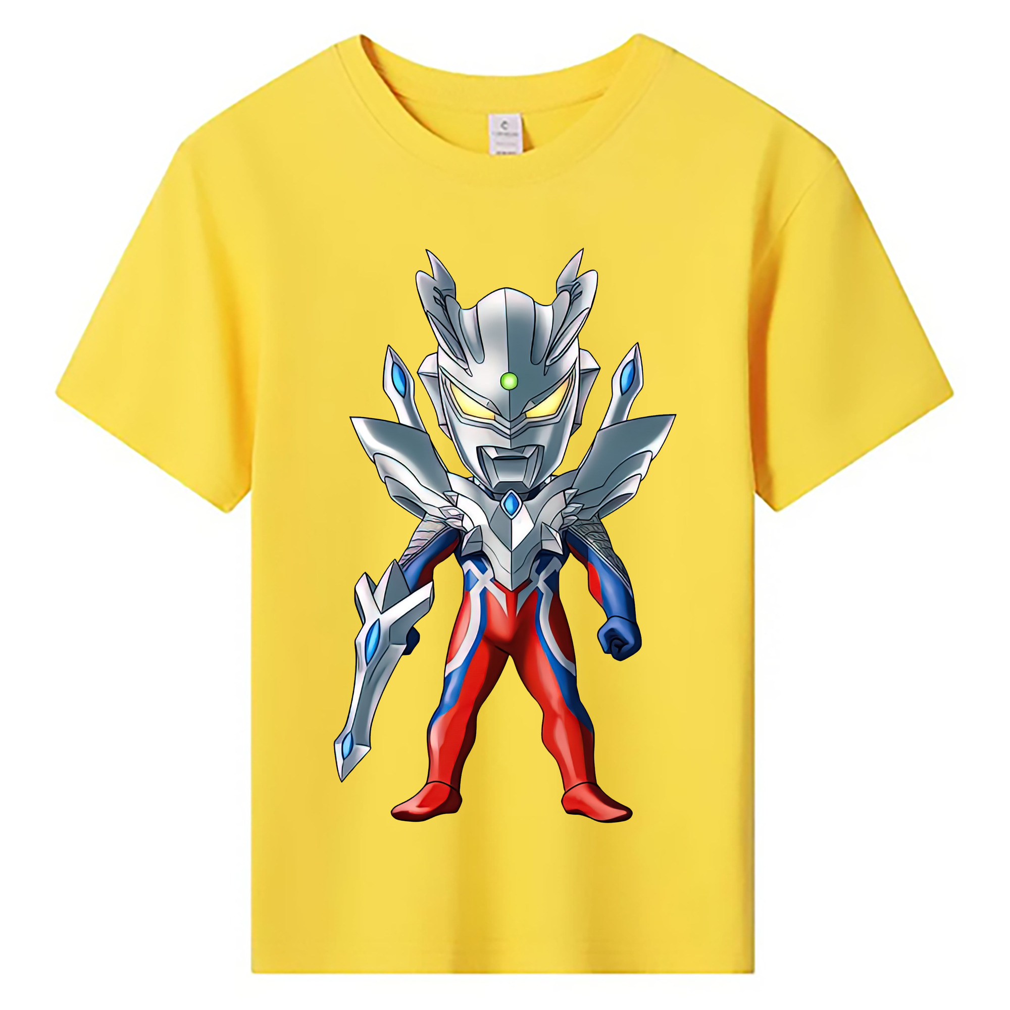 ウルトラマン Ultraman 綿100％キッズTシャツ（フロントプリント）