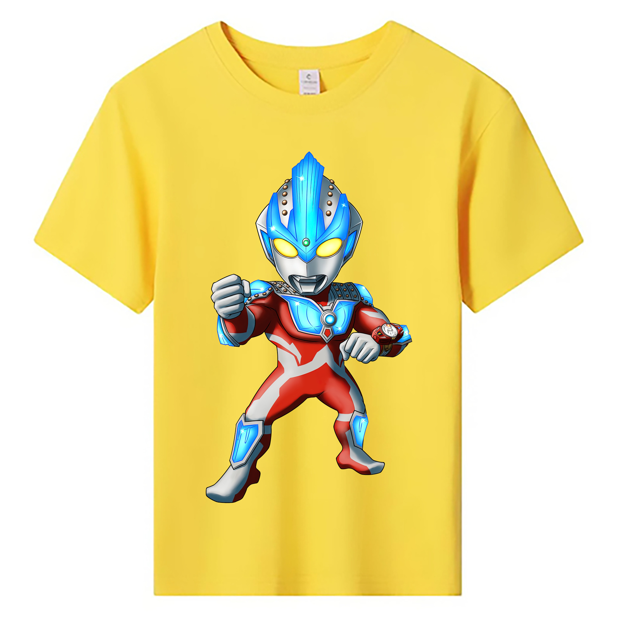 ウルトラマン Ultraman 綿100％キッズTシャツ（フロントプリント）