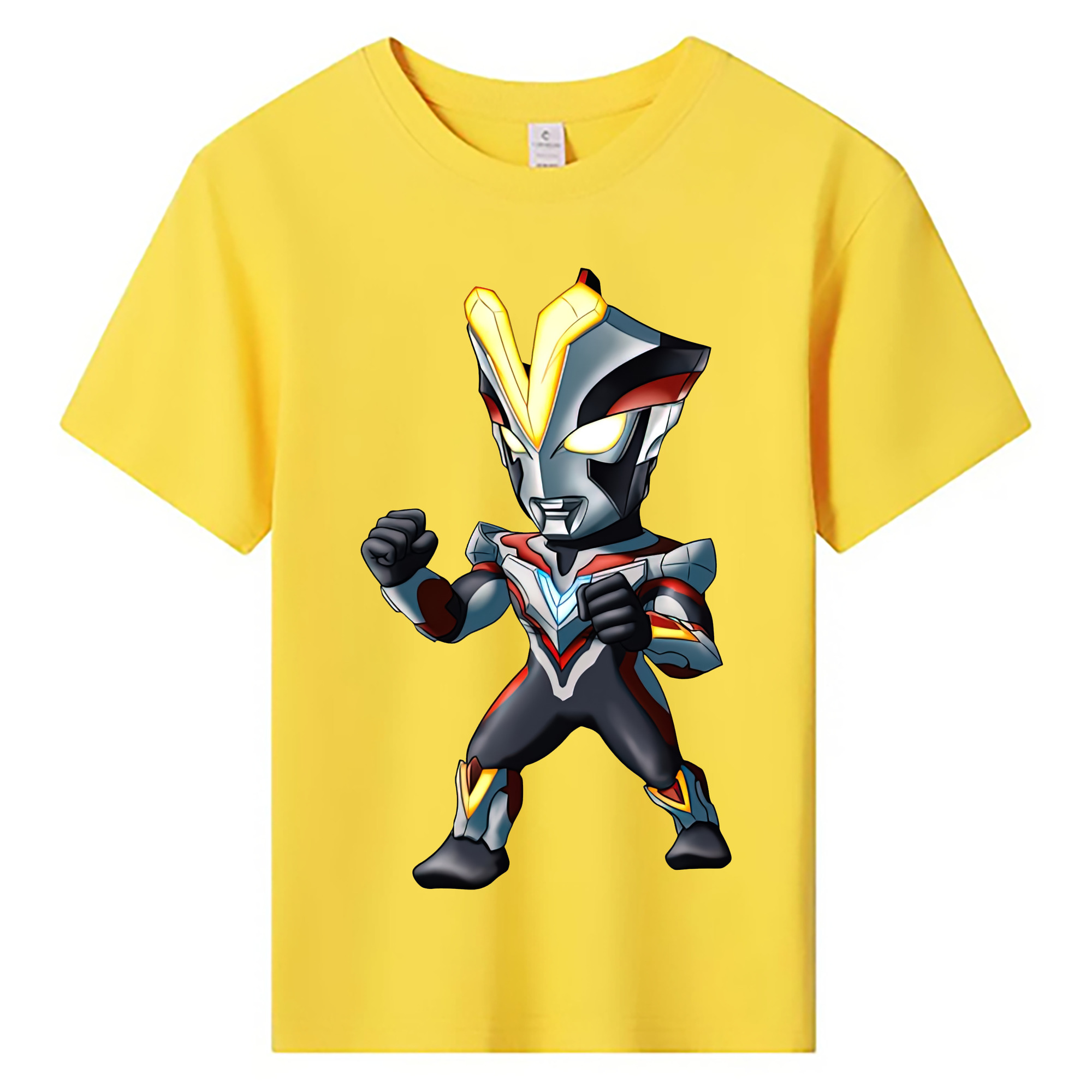 ウルトラマン Ultraman 綿100％キッズTシャツ（フロントプリント）