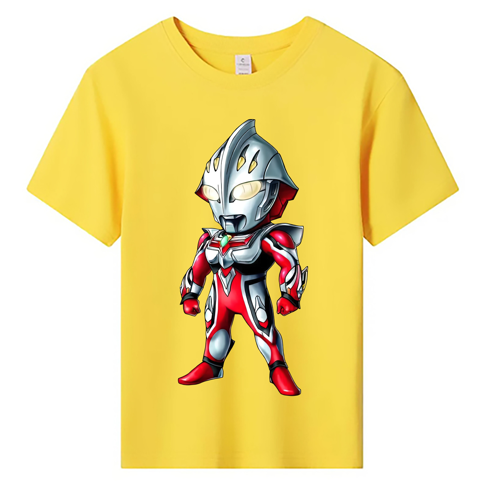 ウルトラマン Ultraman 綿100％キッズTシャツ（フロントプリント）