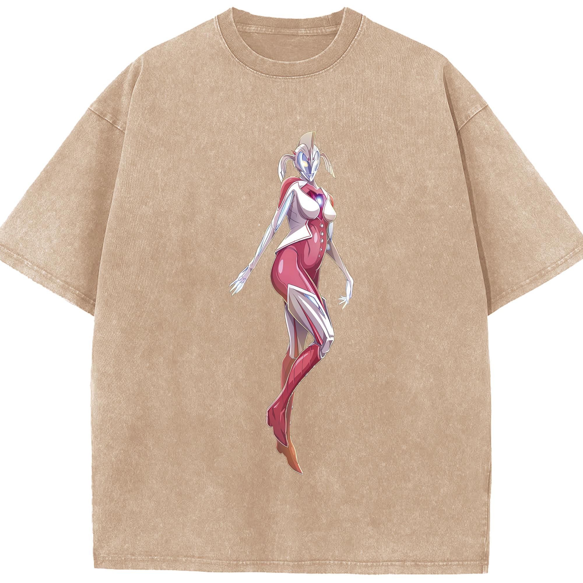ウルトラマン Ultraman 綿100% ヴィンテージ風 半袖Tシャツ（フロントプリント）