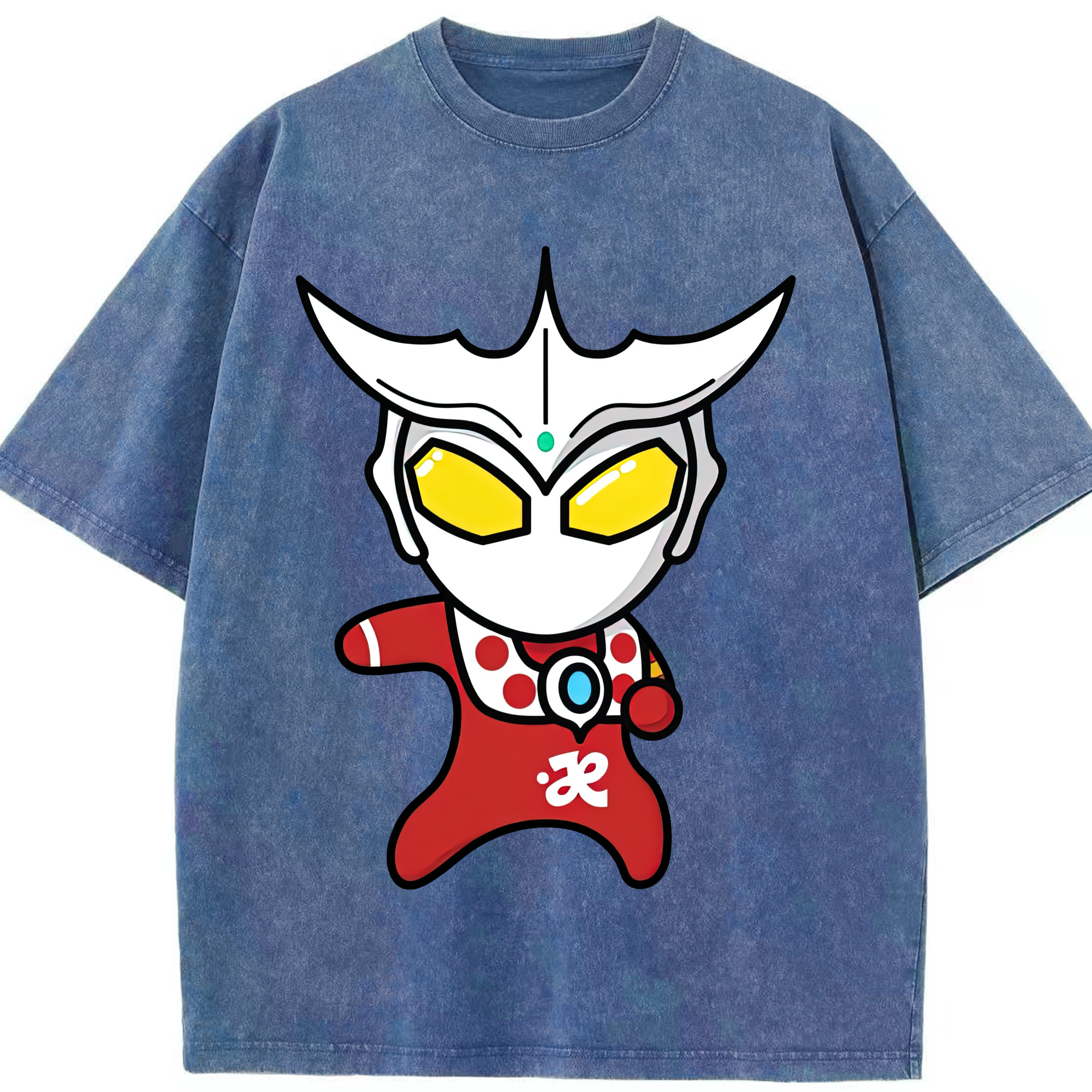 （画像用） ウルトラマン Ultraman 綿100% ヴィンテージ風 半袖Tシャツ（フロントプリント）