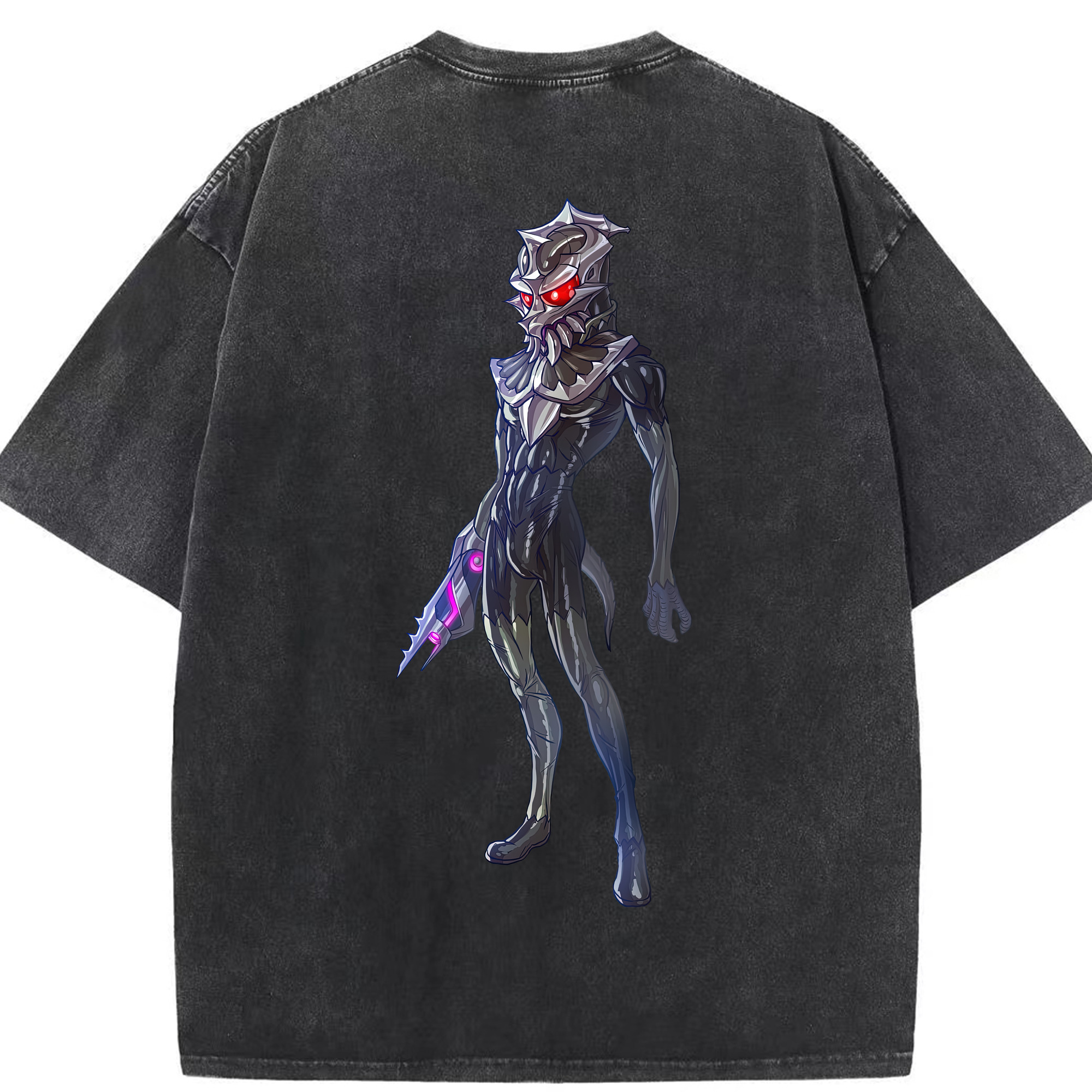 （画像用） ウルトラマン Ultraman 綿100% ヴィンテージ風 半袖Tシャツ（背面プリント）