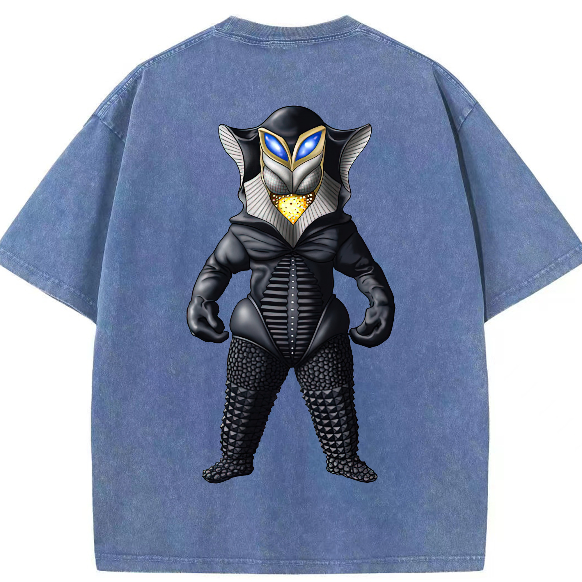 （画像用） ウルトラマン Ultraman 綿100% ヴィンテージ風 半袖Tシャツ（背面プリント）