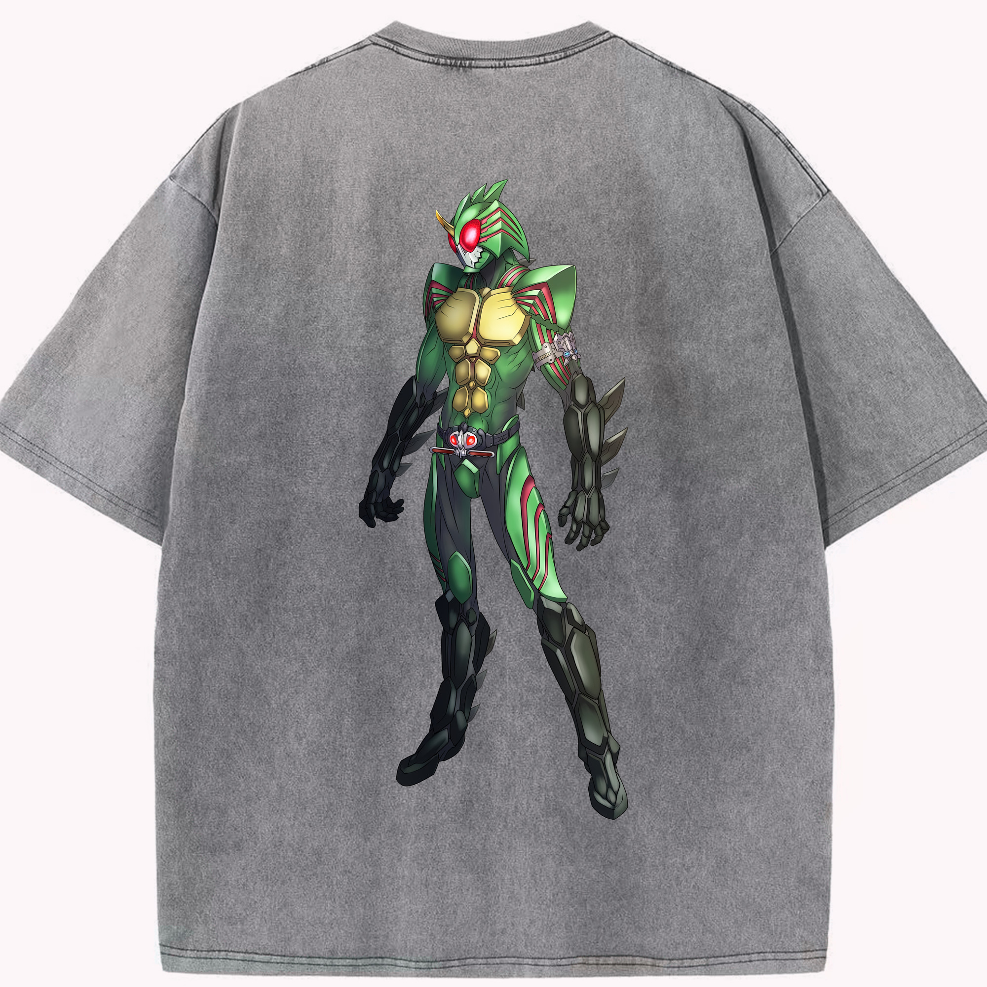 （画像用） ウルトラマン Ultraman 綿100% ヴィンテージ風 半袖Tシャツ（背面プリント）