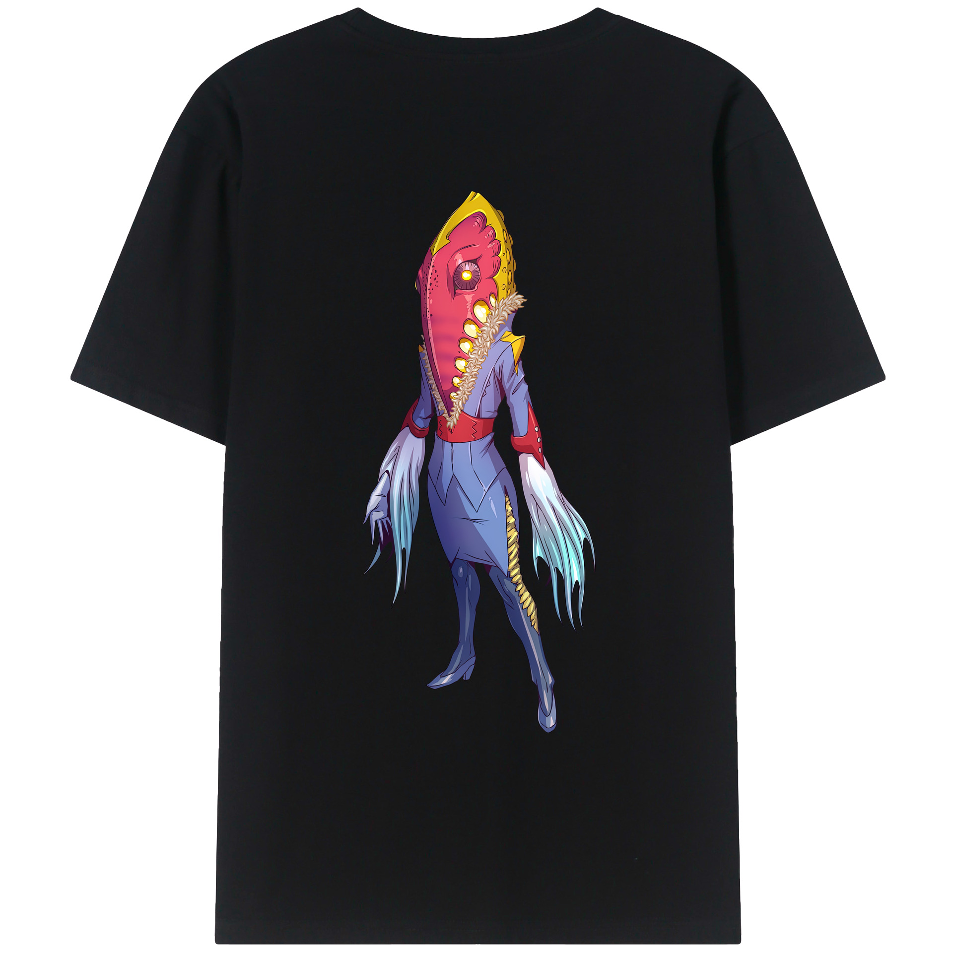 ウルトラマン Ultraman 綿100％ メンズ半袖Tシャツ（バックプリント） 通気性
