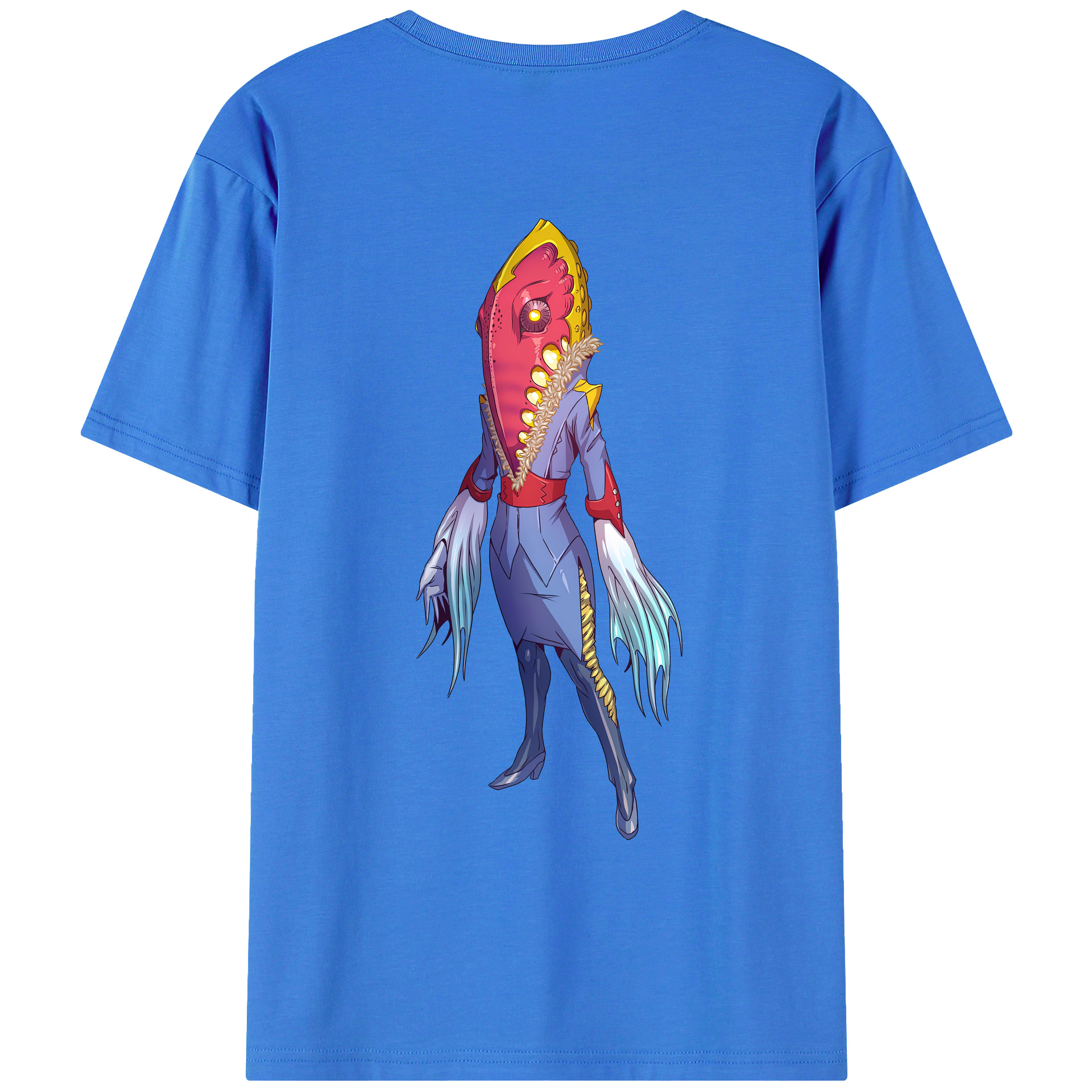 ウルトラマン Ultraman 綿100％ メンズ半袖Tシャツ（バックプリント） 通気性