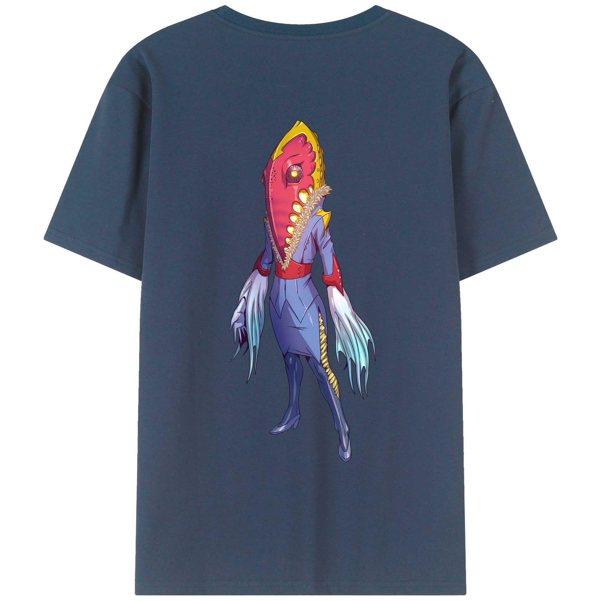 ウルトラマン Ultraman 綿100％ メンズ半袖Tシャツ（バックプリント） 通気性