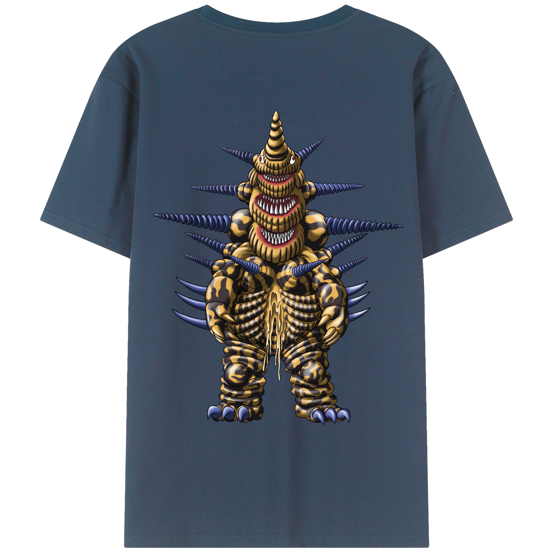 ウルトラマン Ultraman 綿100％ メンズ半袖Tシャツ（バックプリント） 通気性