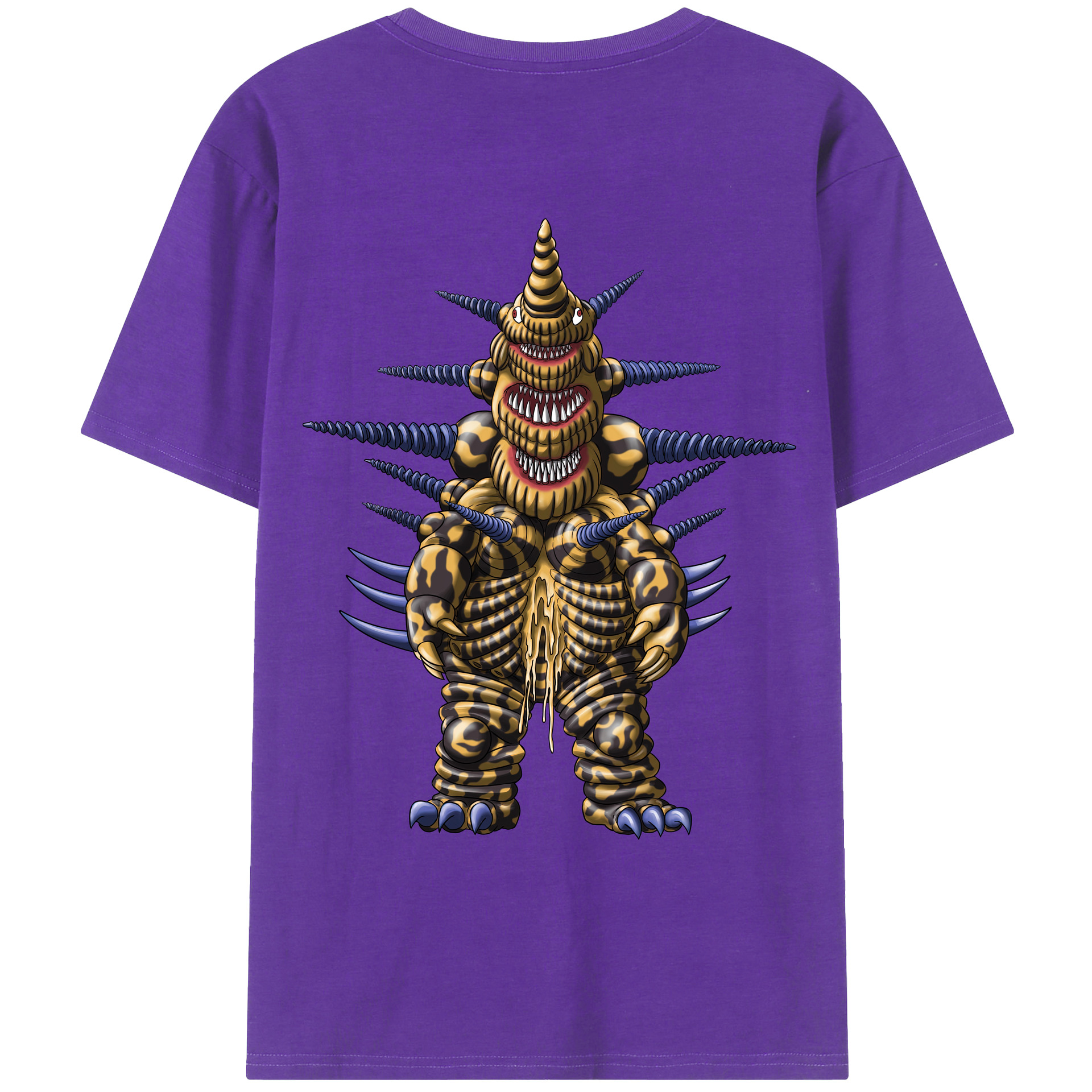 ウルトラマン Ultraman 綿100％ メンズ半袖Tシャツ（バックプリント） 通気性