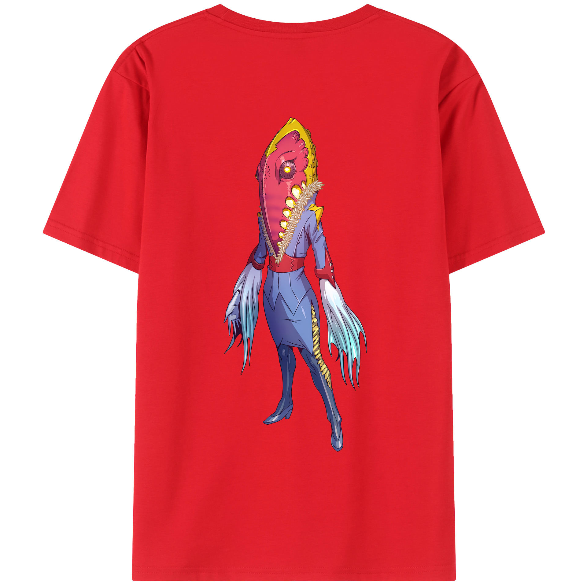 ウルトラマン Ultraman 綿100％ メンズ半袖Tシャツ（バックプリント） 通気性