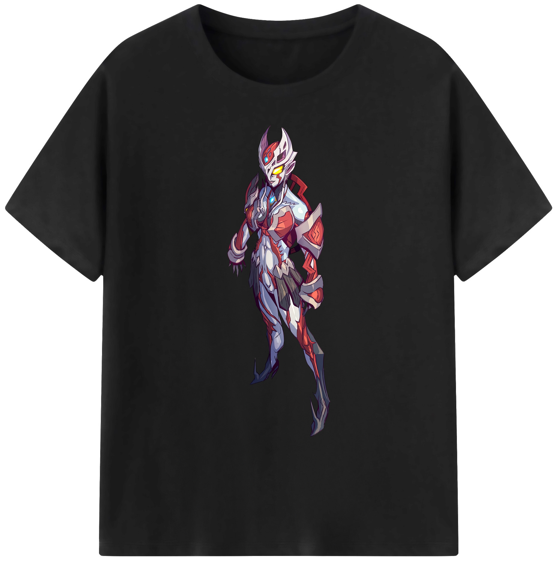 （画像用） ウルトラマン Ultraman 綿100％ メンズ半袖Tシャツ｜肌触りやわらか＆通気性