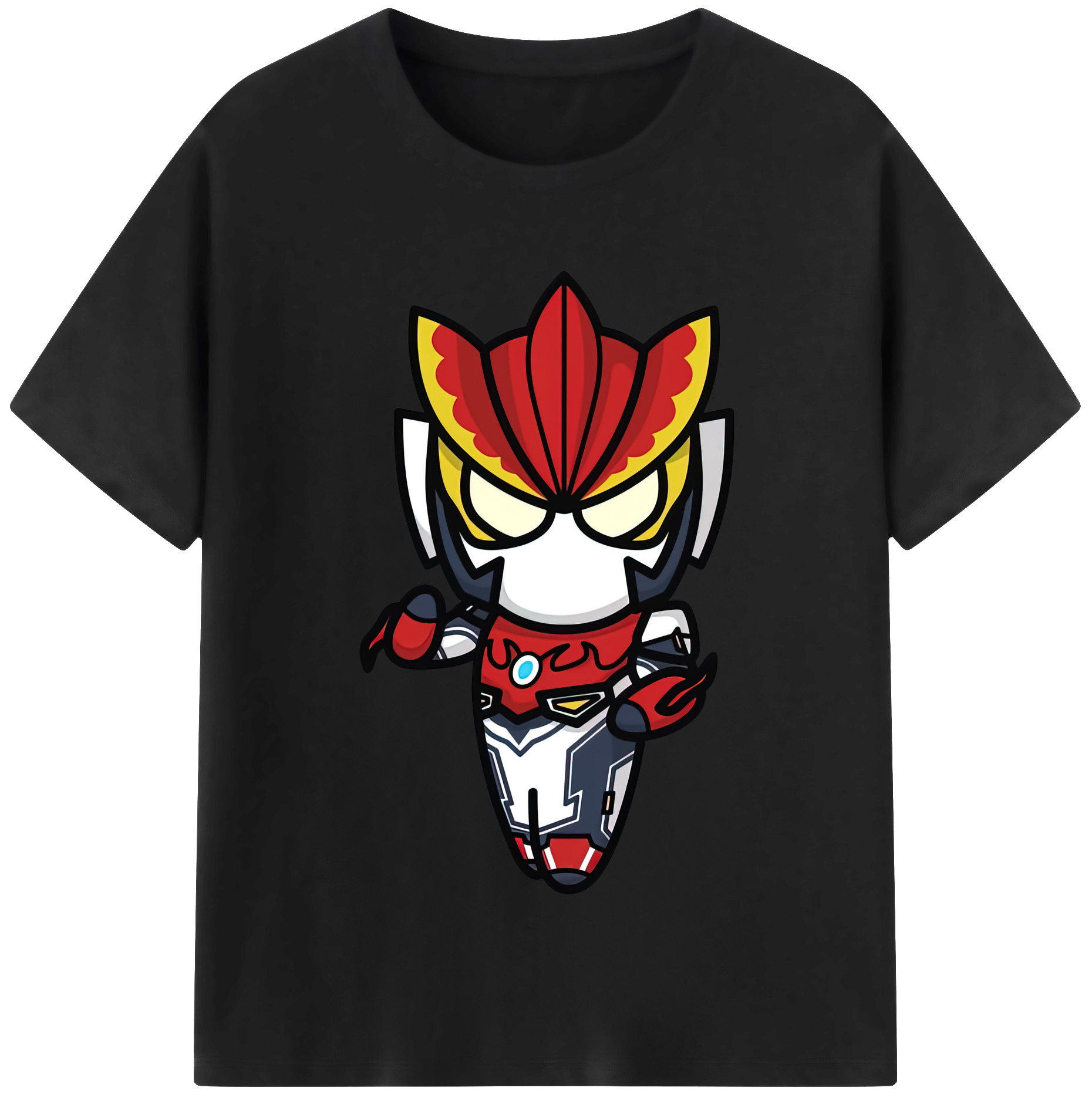 ウルトラマン Ultraman レディースカジュアルプリントTシャツ（綿100％）