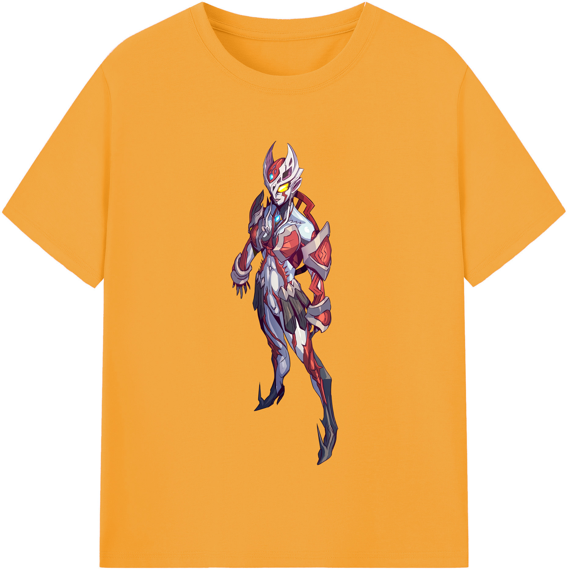 （画像用） ウルトラマン Ultraman レディースカジュアルプリントTシャツ（綿100％）