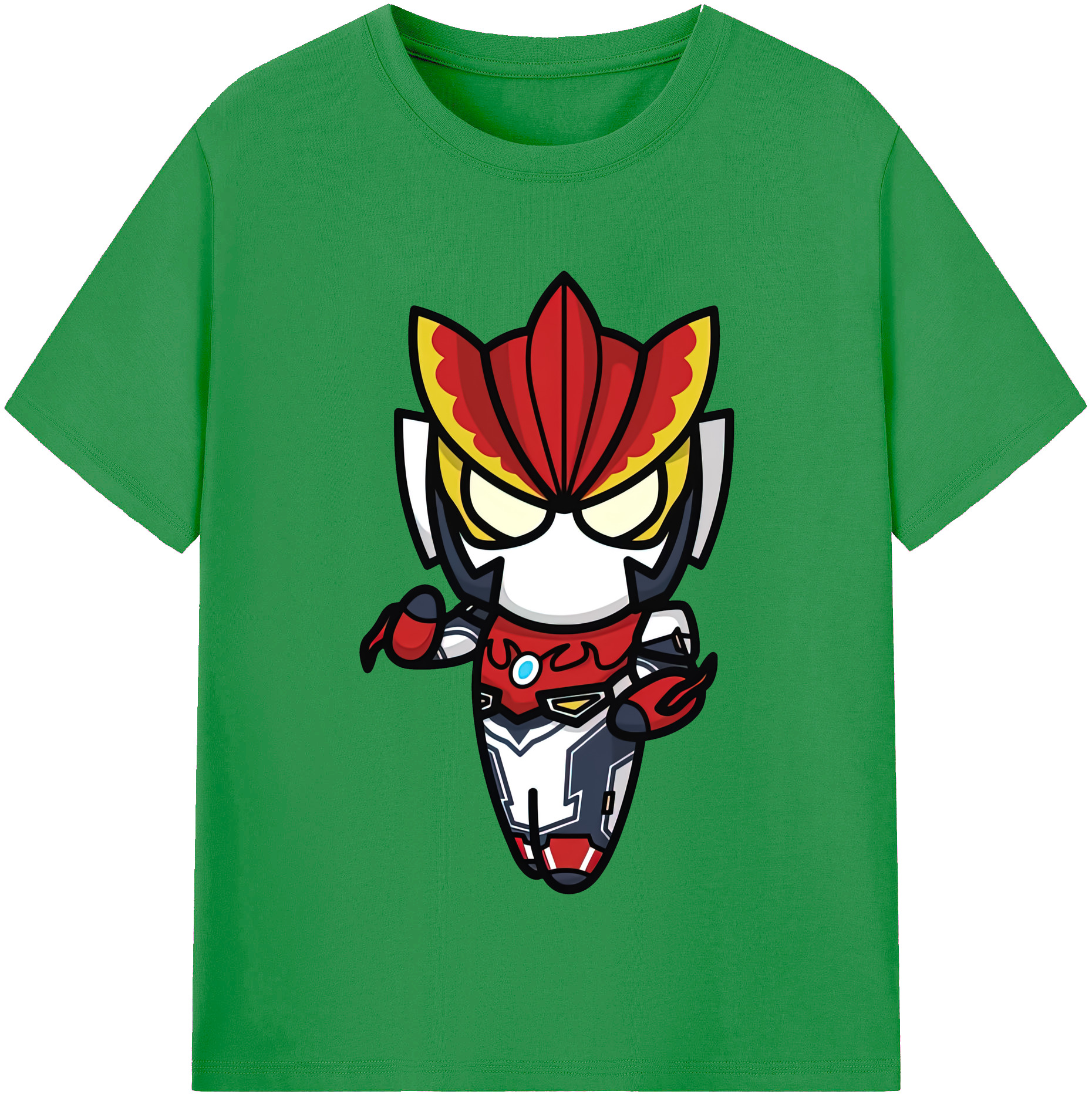 ウルトラマン Ultraman レディースカジュアルプリントTシャツ（綿100％）