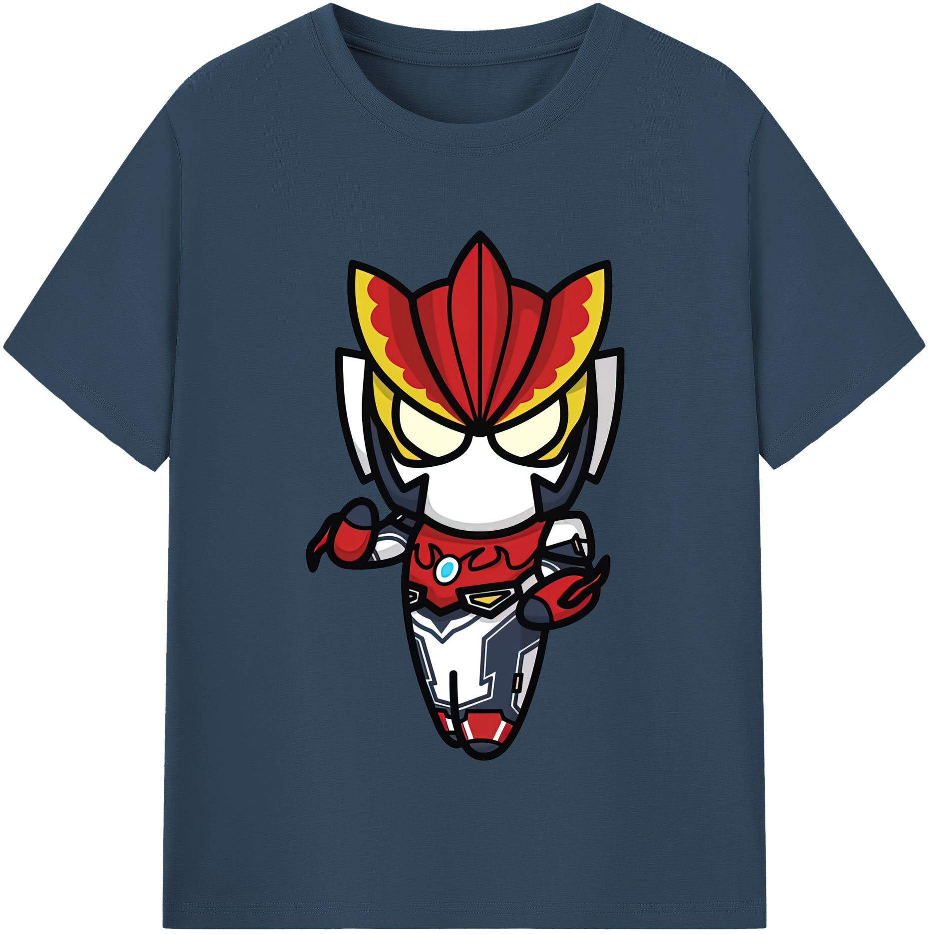 ウルトラマン Ultraman レディースカジュアルプリントTシャツ（綿100％）