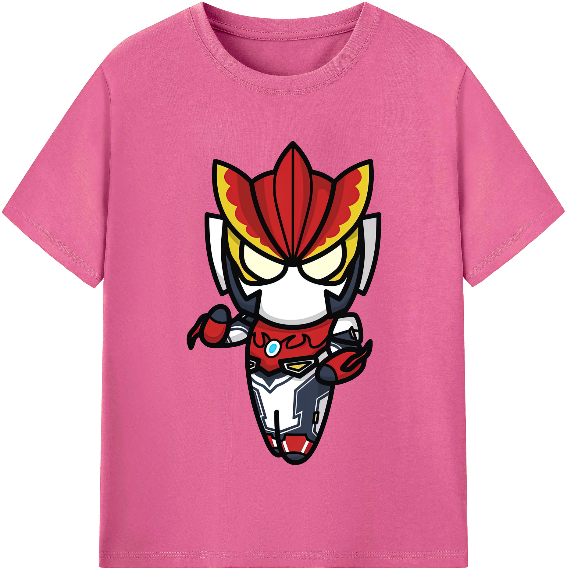 ウルトラマン Ultraman レディースカジュアルプリントTシャツ（綿100％）