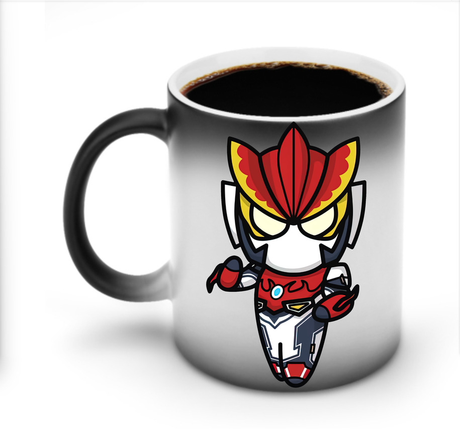 （画像用） ウルトラマン Ultraman 温度変色マグカップ