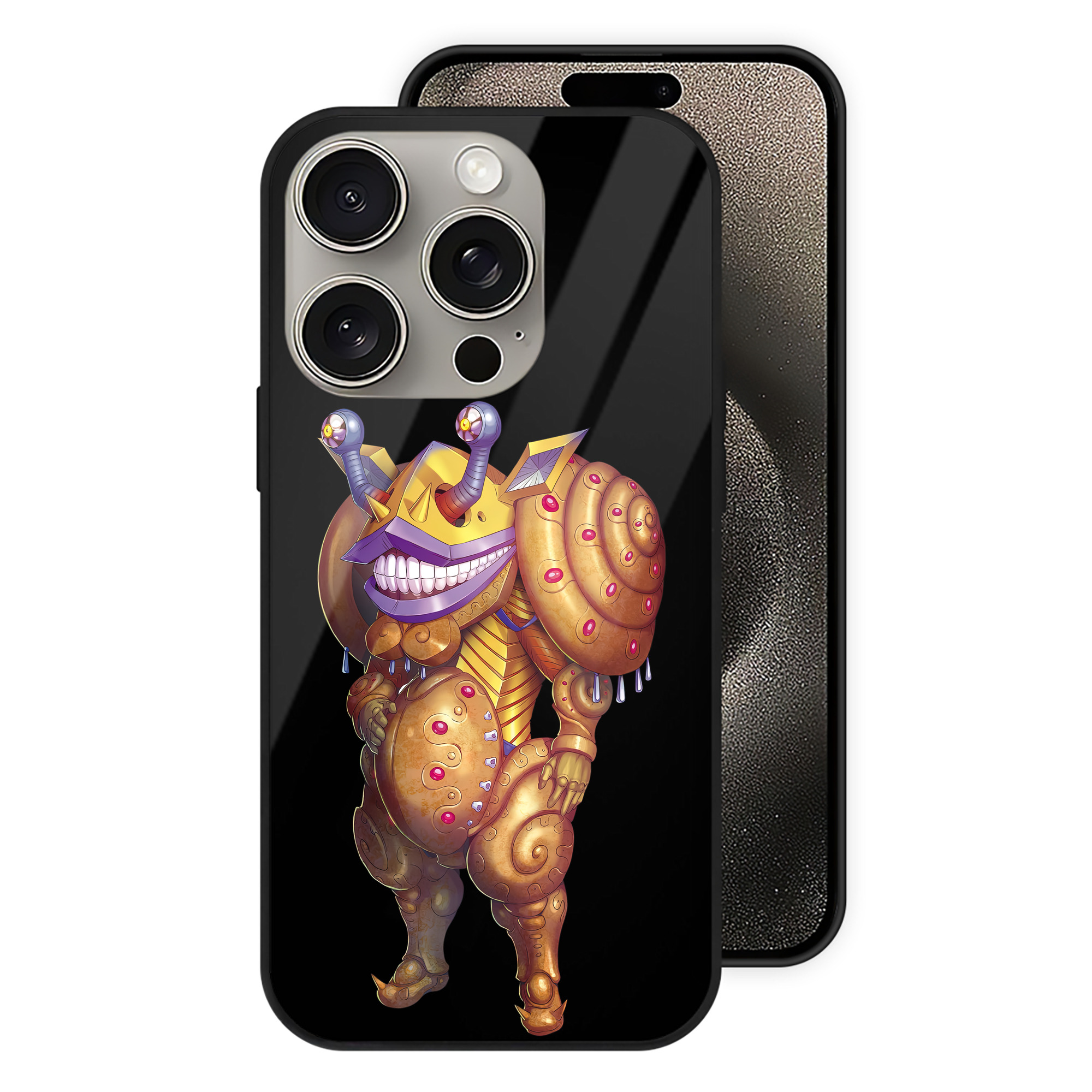 （画像用） ウルトラマン Ultraman 【iPhone15Pro対応】スマホケース 耐衝撃＆黄変防止 背面ガラス