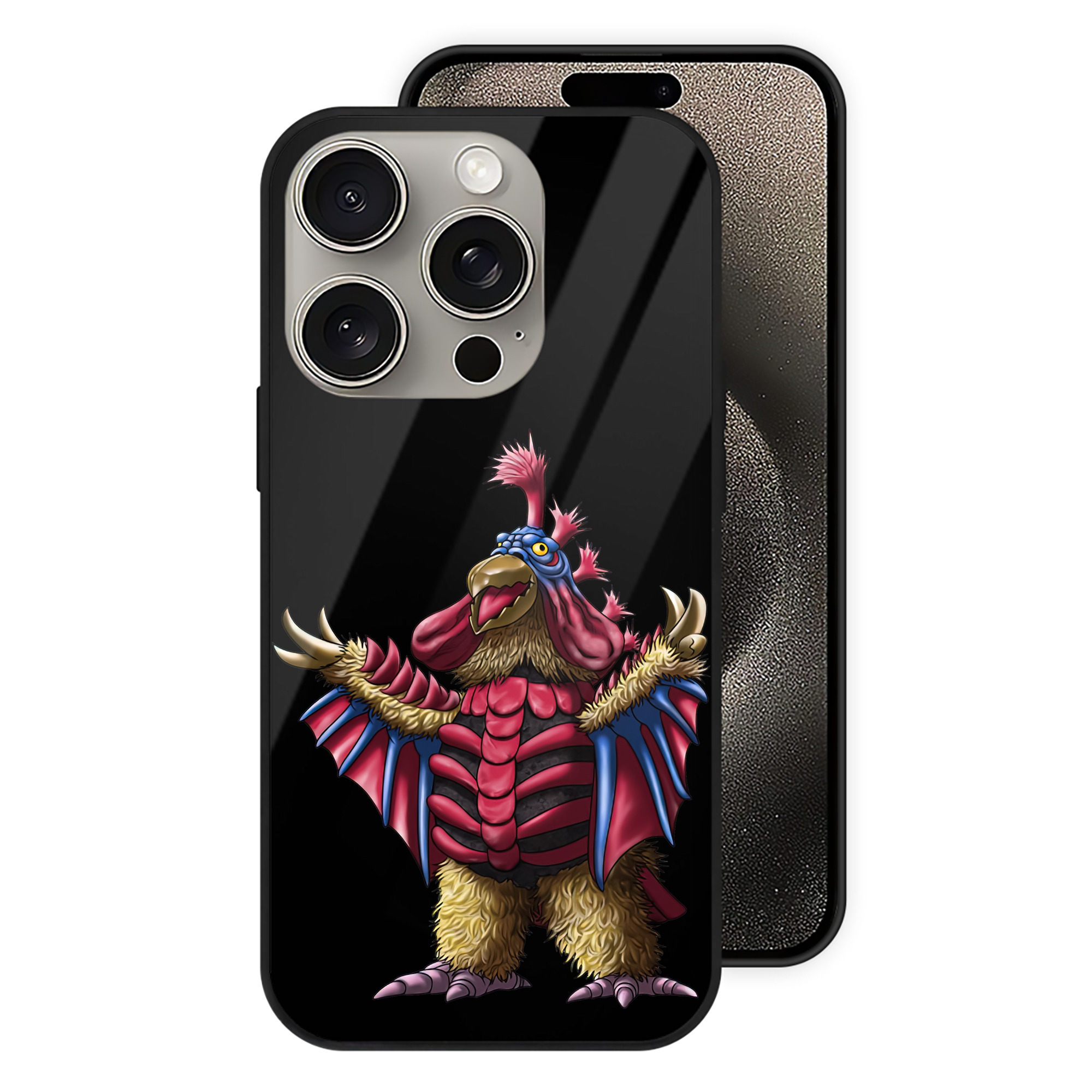 （画像用） ウルトラマン Ultraman 【iPhone15Pro対応】スマホケース 耐衝撃＆黄変防止 背面ガラス