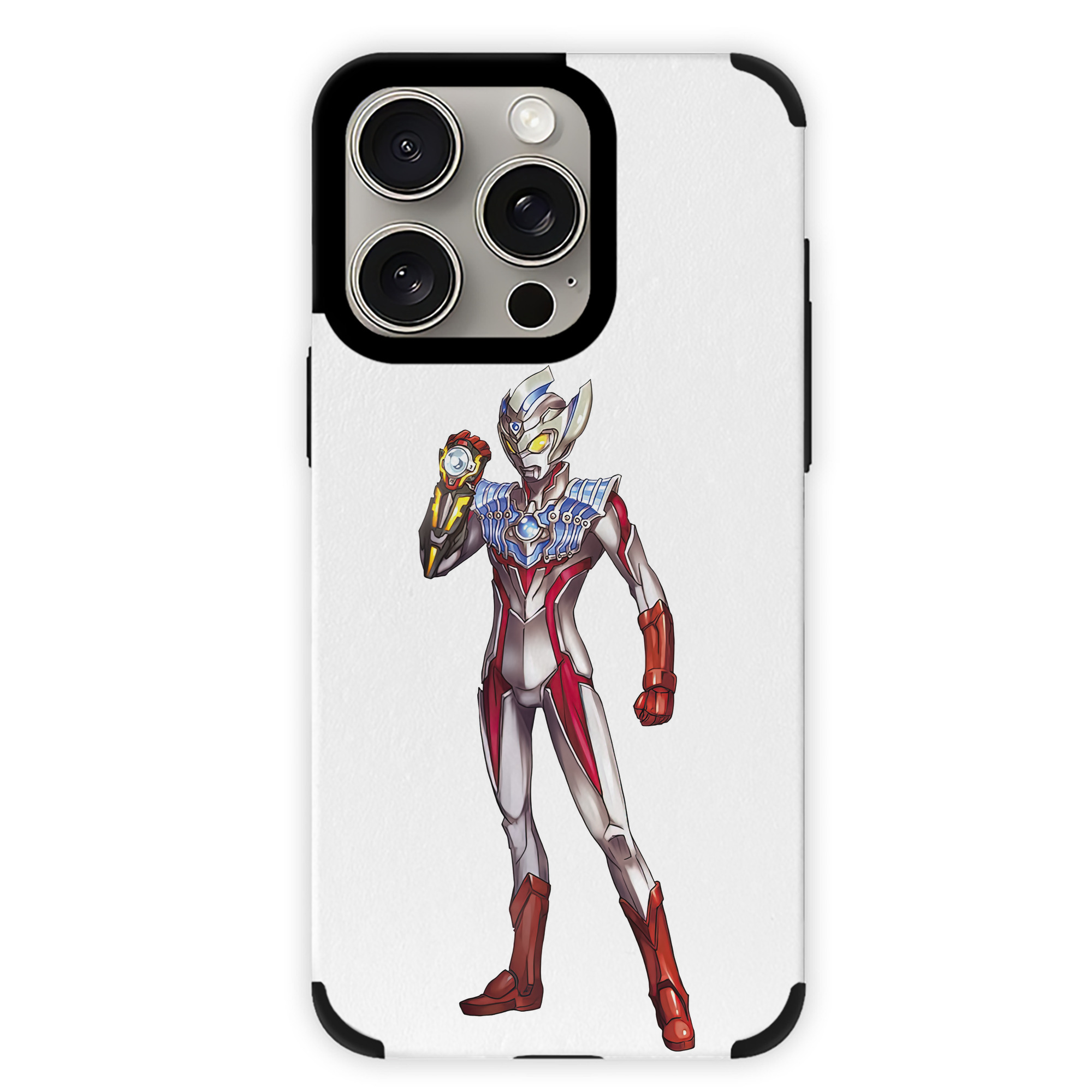 （画像用） ウルトラマン Ultraman 【iPhone15ProMax対応】 PUレザー スマホケース 耐衝撃＆黄変防止