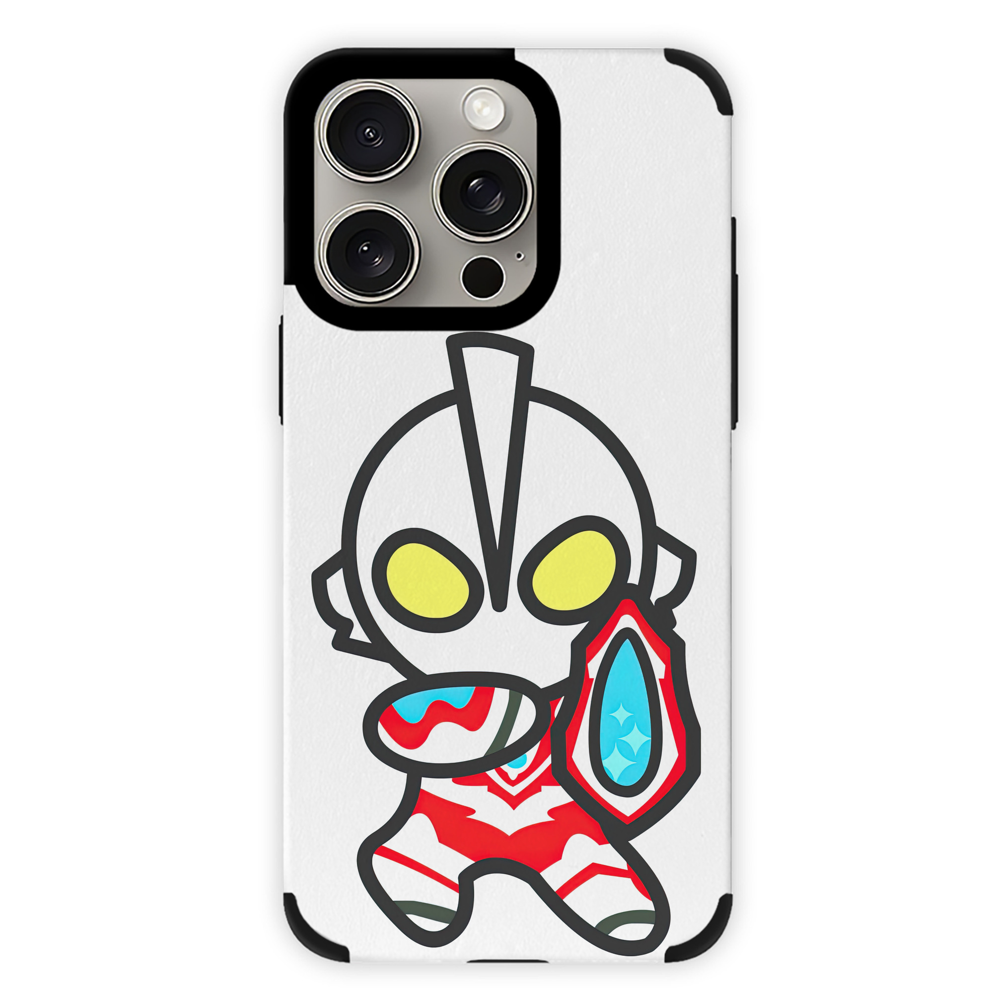 （画像用） ウルトラマン Ultraman 【iPhone15ProMax対応】 PUレザー スマホケース 耐衝撃＆黄変防止