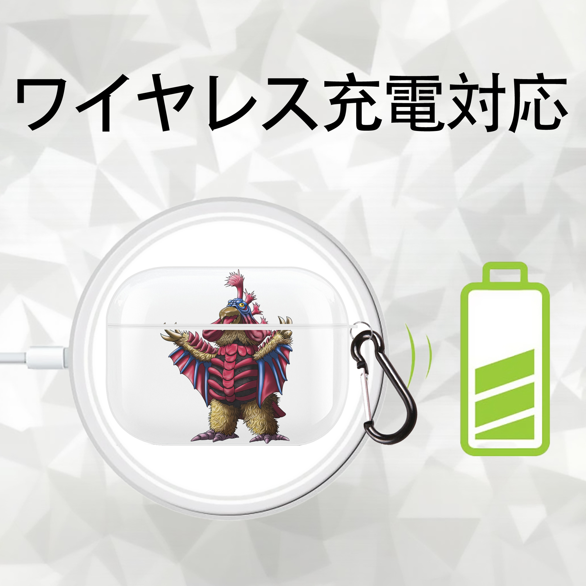 ウルトラマン Ultraman 【AirPods Pro用】ハードシェル保護ケース 耐衝撃・防指紋・カラビナ付き商品仕様