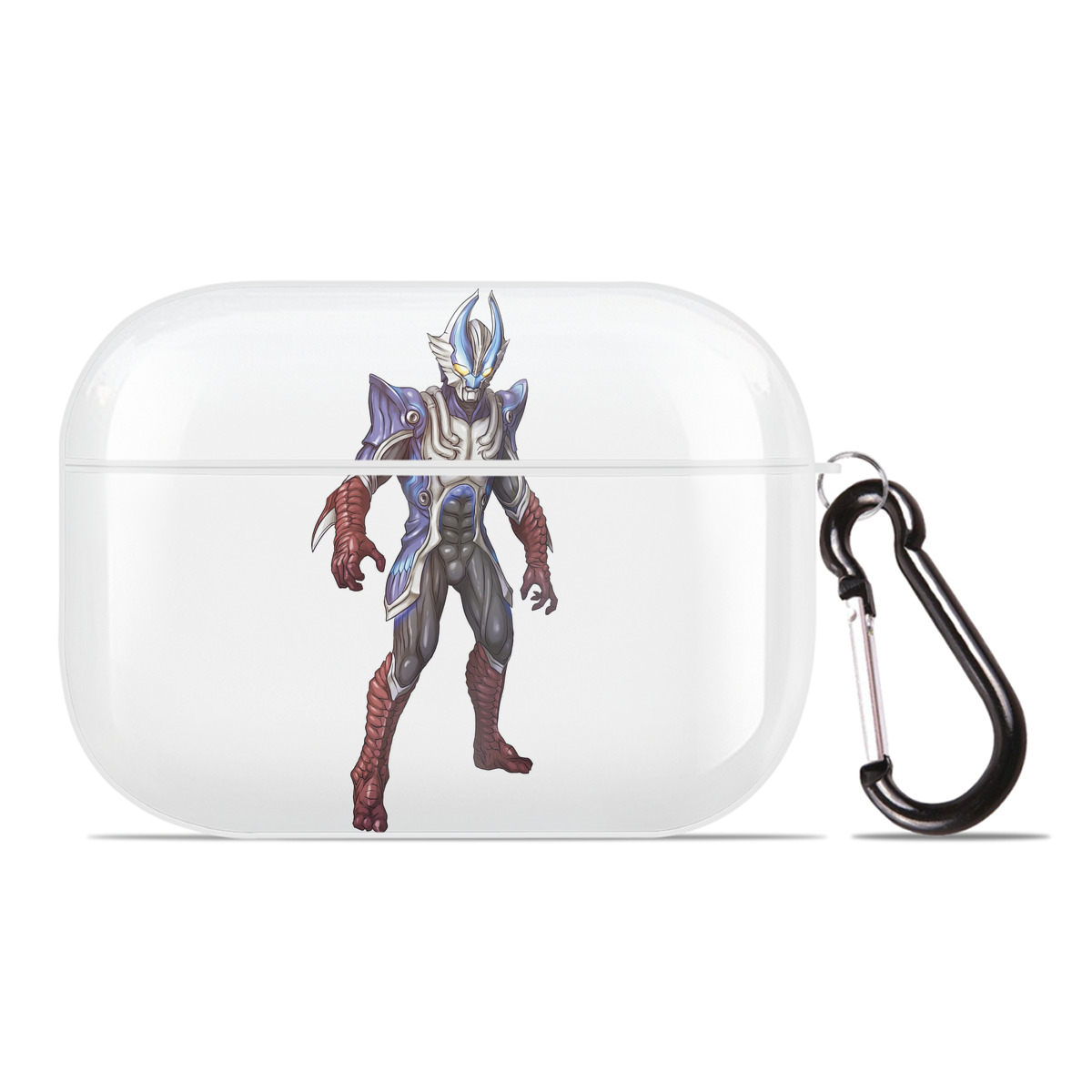 （画像用） ウルトラマン Ultraman 【AirPods Pro用】ハードシェル保護ケース 耐衝撃・防指紋・カラビナ付き商品仕様