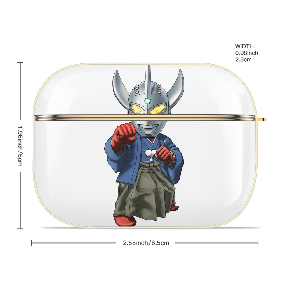 ウルトラマン Ultraman 【AirPods Pro用】ハードシェル保護ケース｜耐衝撃・防指紋・カラビナ付き商品仕様