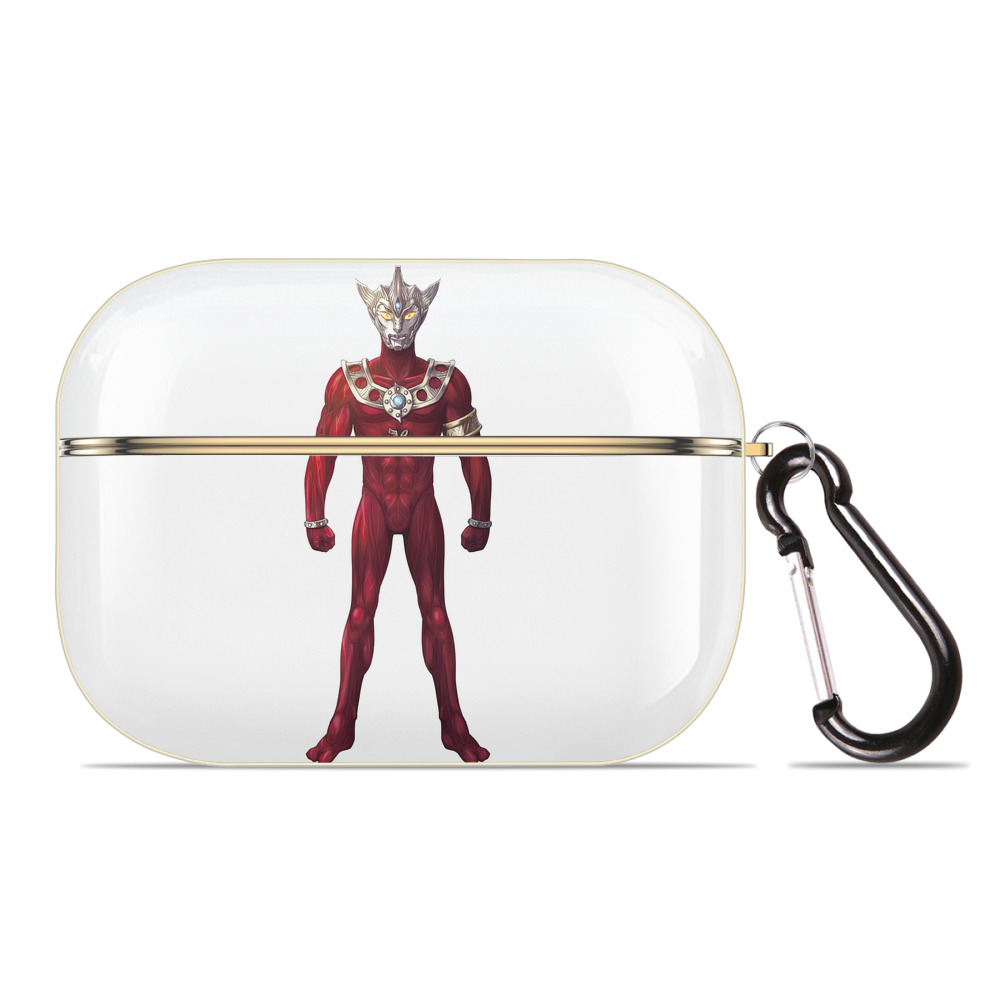 （画像用） ウルトラマン Ultraman 【AirPods Pro用】ハードシェル保護ケース｜耐衝撃・防指紋・カラビナ付き商品仕様