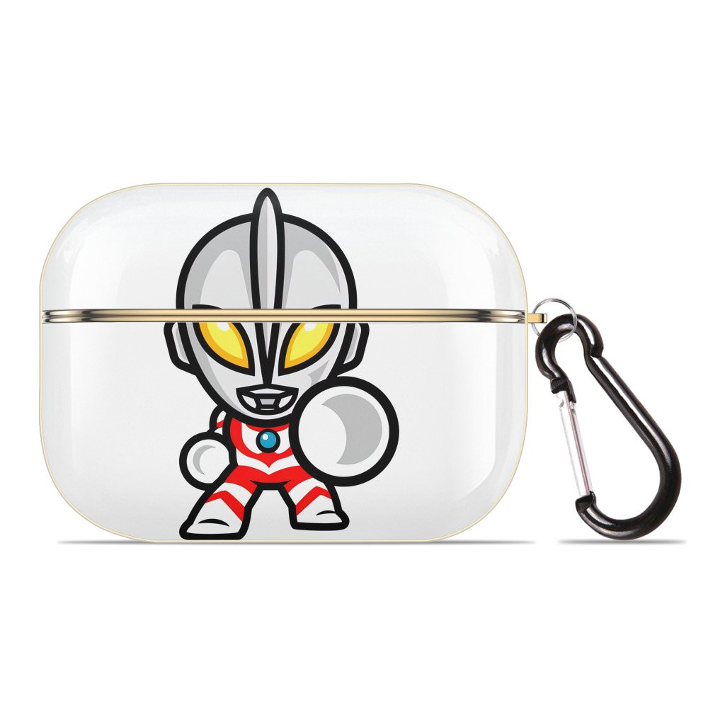 （画像用） ウルトラマン Ultraman 【AirPods Pro用】ハードシェル保護ケース｜耐衝撃・防指紋・カラビナ付き商品仕様