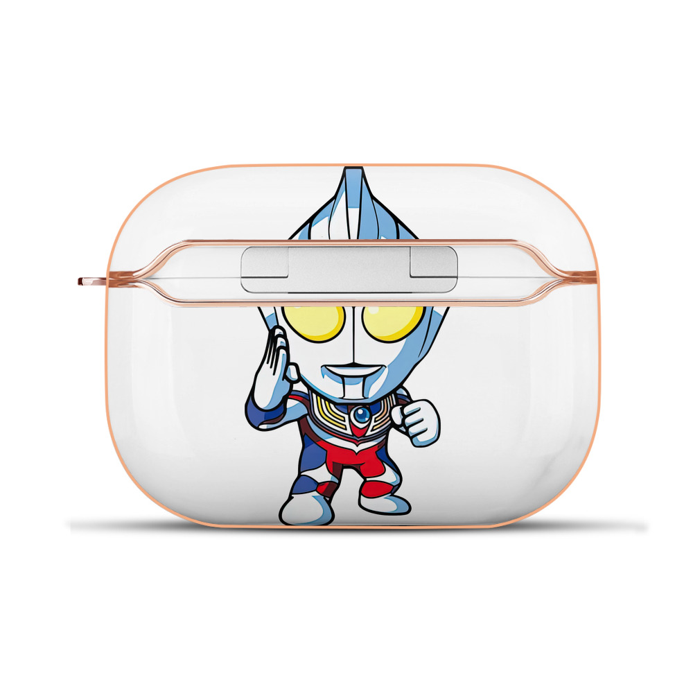 （画像用） ウルトラマン Ultraman 【AirPods Pro用】ハードシェル保護ケース｜耐衝撃・防指紋・カラビナ付き商品仕様