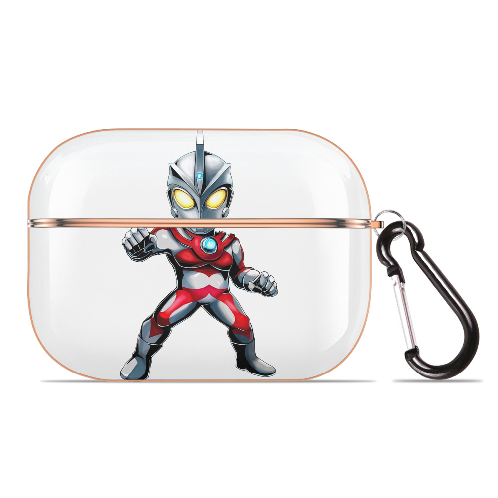 （画像用） ウルトラマン Ultraman 【AirPods Pro用】ハードシェル保護ケース｜耐衝撃・防指紋・カラビナ付き商品仕様