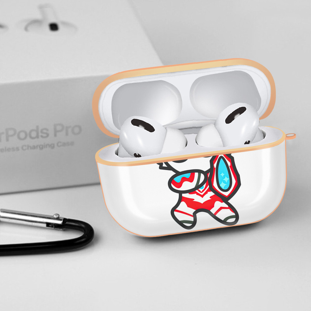 ウルトラマン Ultraman 【AirPods Pro用】ハードシェル保護ケース｜耐衝撃・防指紋・カラビナ付き商品仕様