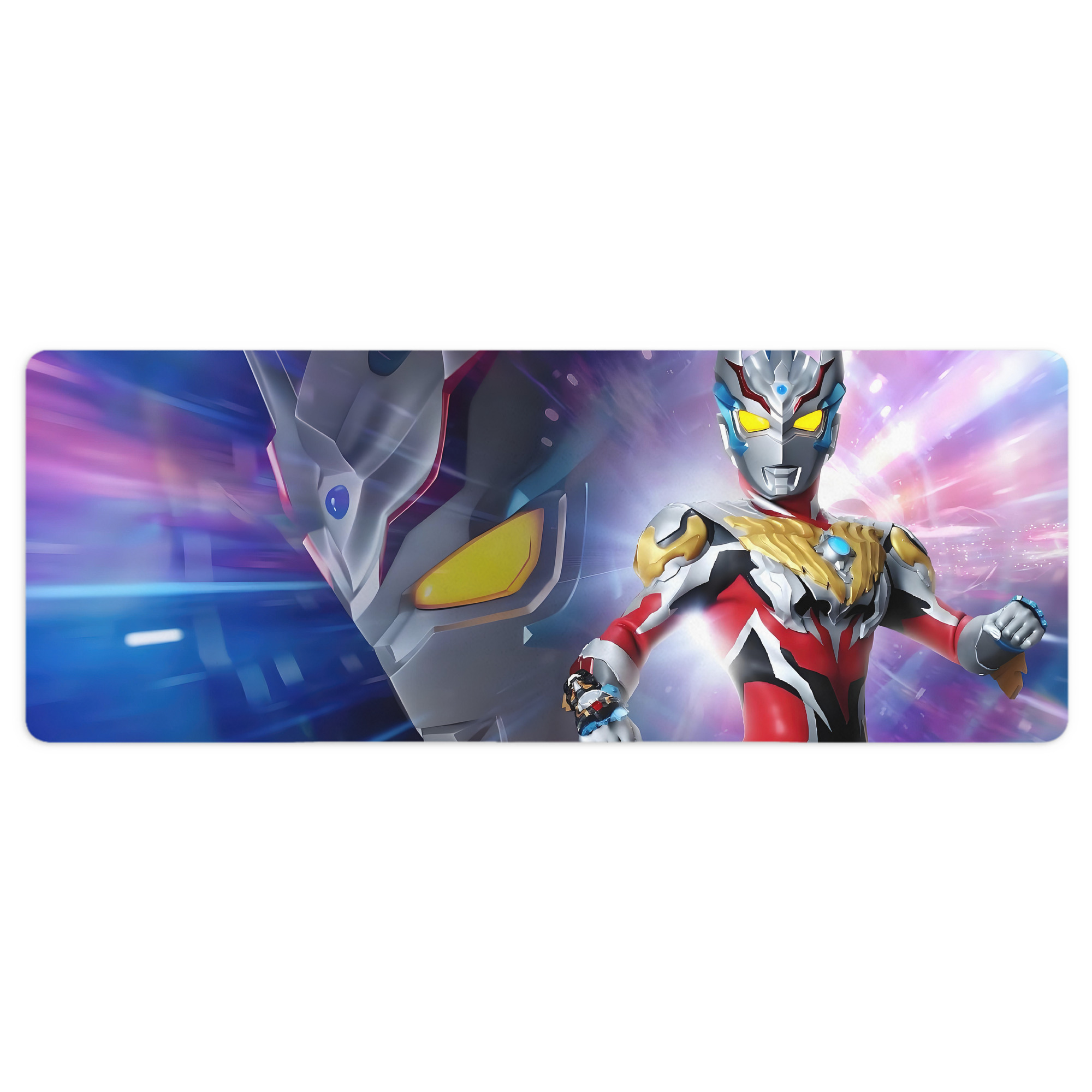 （画像用） ウルトラマン Ultraman ステッチ加工 大判デスクマット／滑り止めマウスパッド