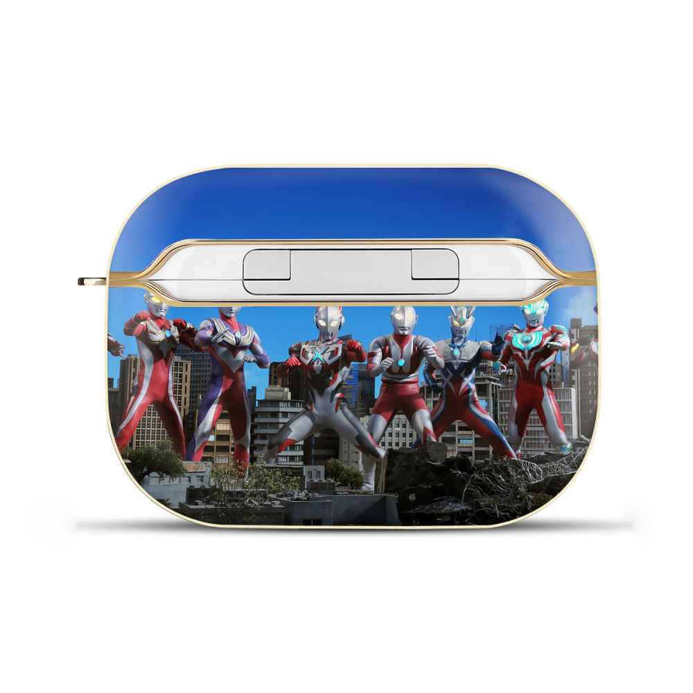 ウルトラマン Ultraman 【AirPods Pro用】ハードシェル保護ケース｜耐衝撃・防指紋・カラビナ付き商品仕様