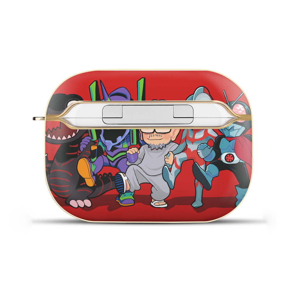 ウルトラマン Ultraman 【AirPods Pro用】ハードシェル保護ケース｜耐衝撃・防指紋・カラビナ付き商品仕様